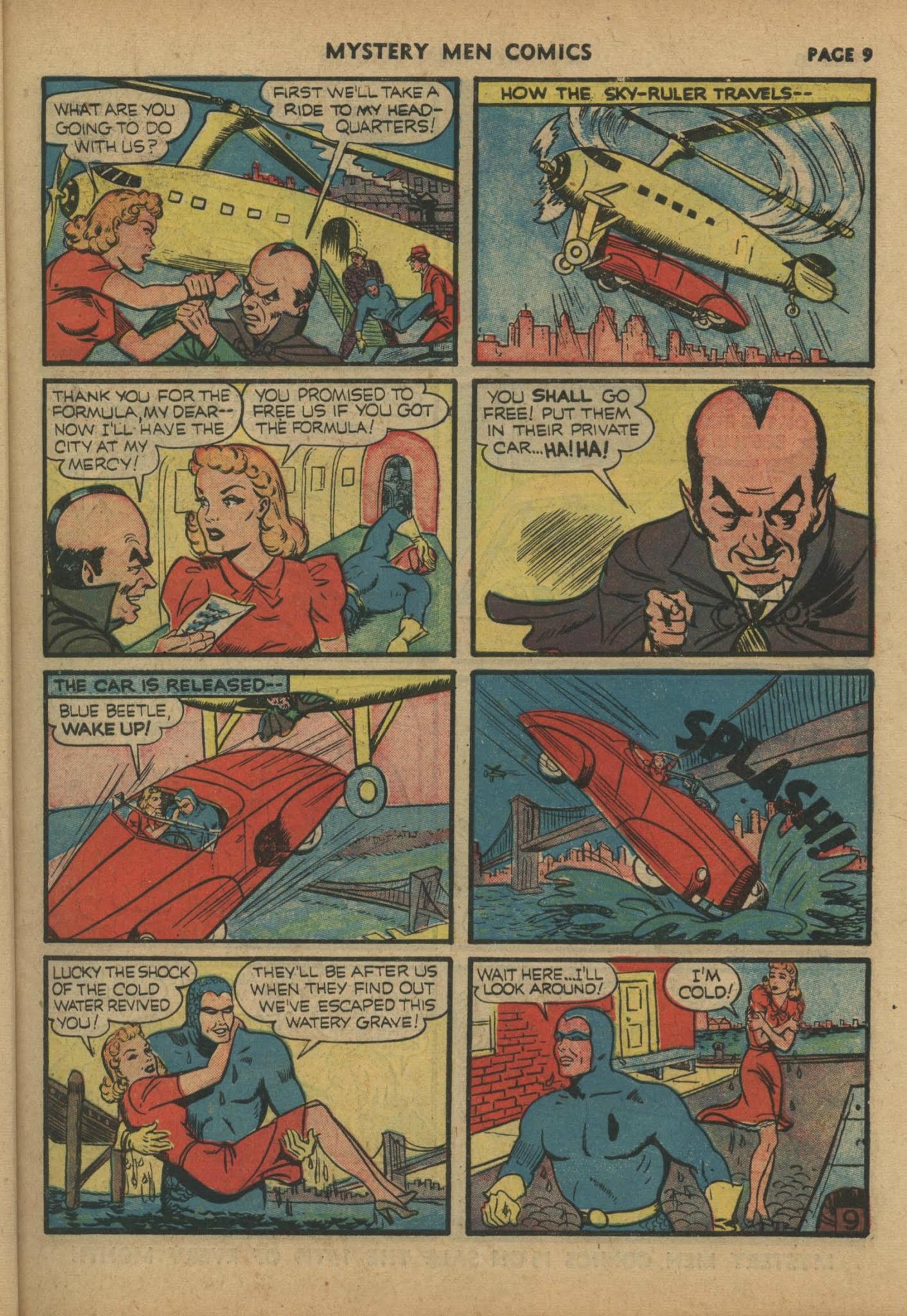 Read online Mystery Men Comics comic -  Issue #19 - 11