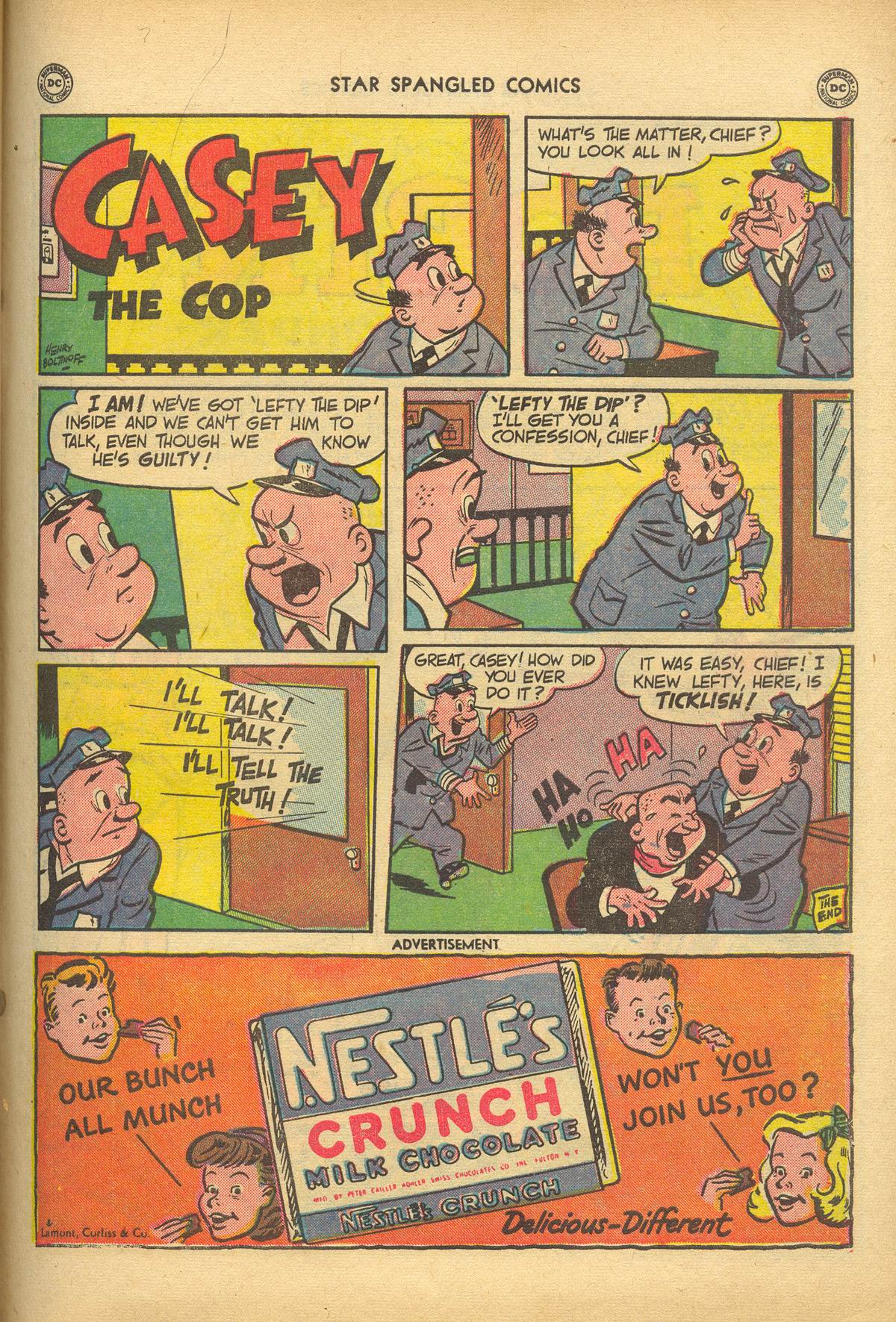 Read online Star Spangled Comics comic -  Issue #107 - 39