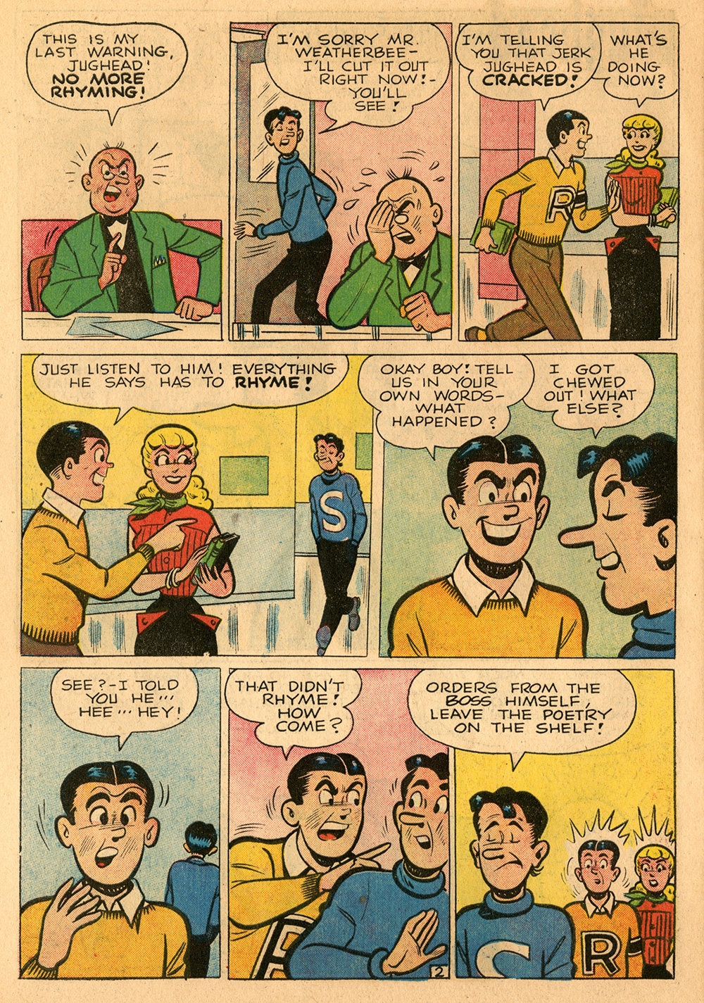 Read online Archie's Pal Jughead comic -  Issue #40 - 30