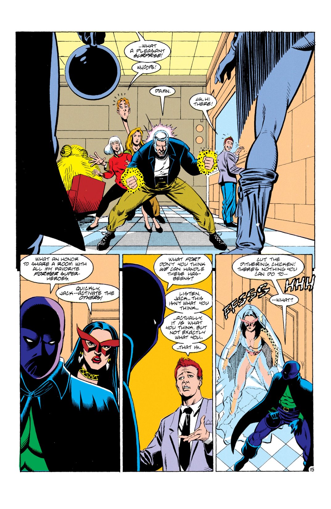 Read online Justice League Europe comic -  Issue #30 - 16