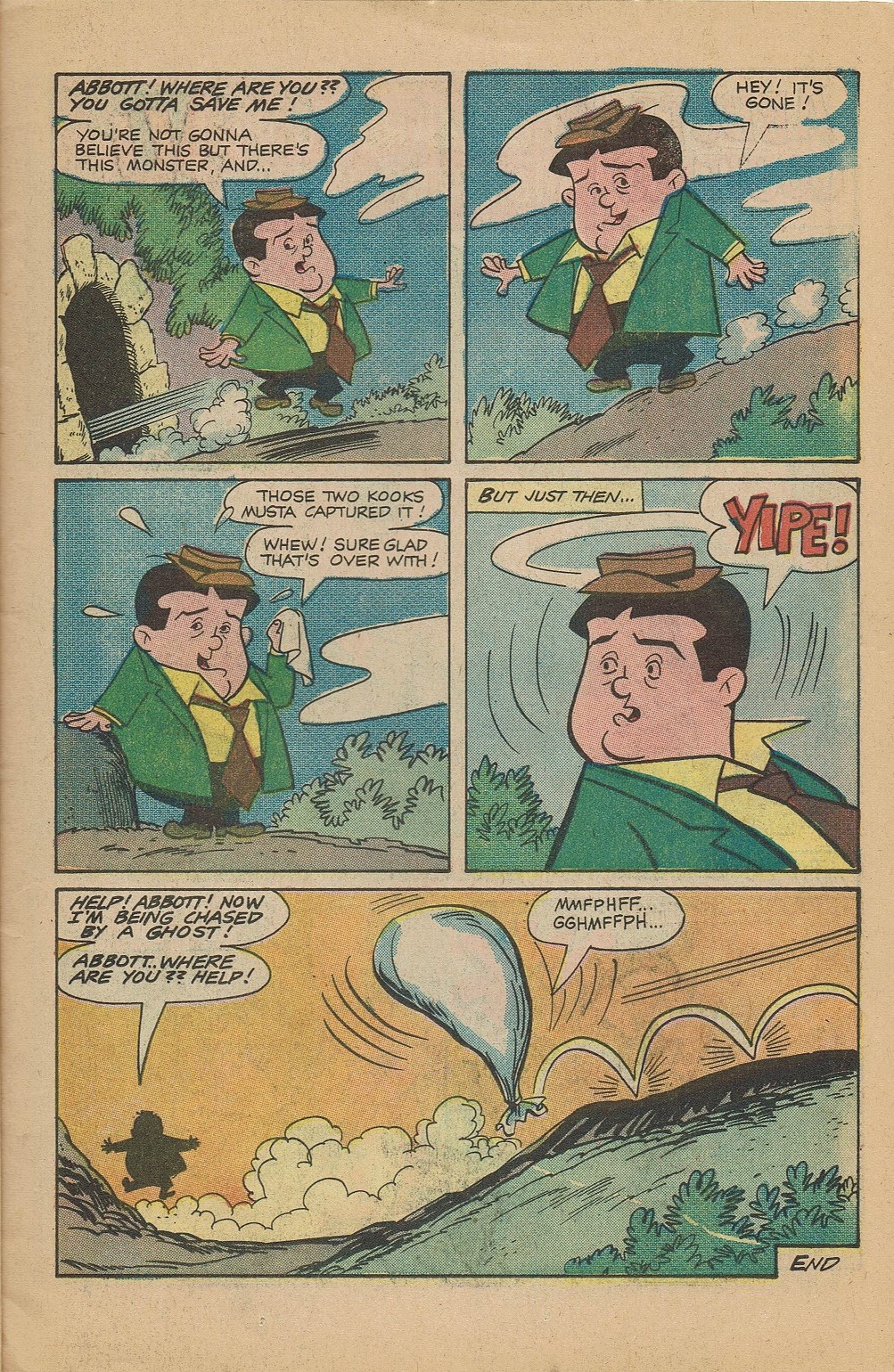 Read online Abbott & Costello comic -  Issue #10 - 11