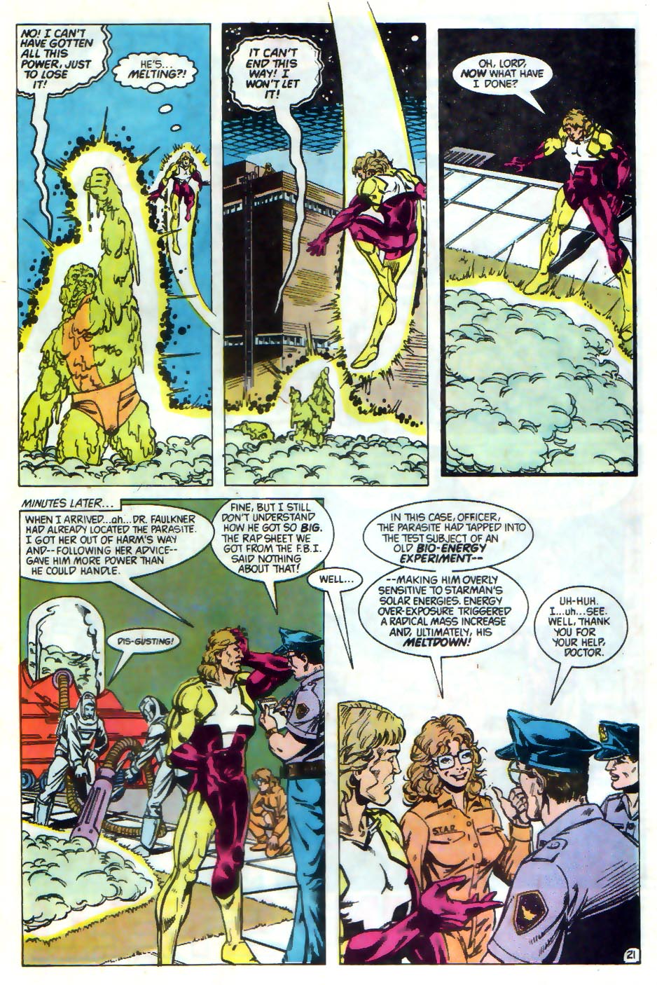 Read online Starman (1988) comic -  Issue #13 - 22