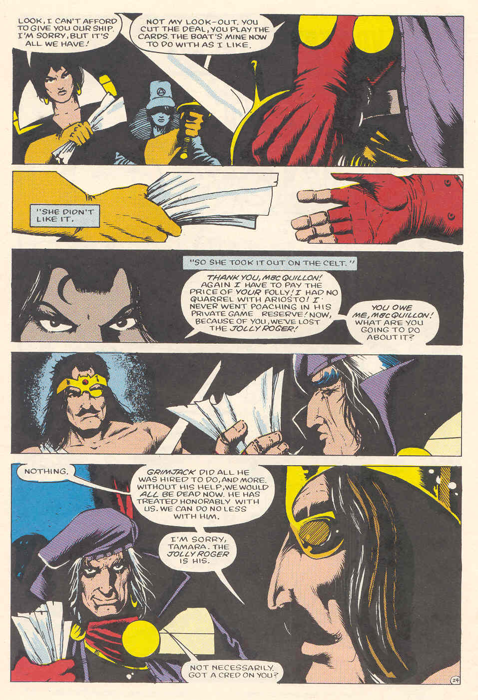 Read online Starslayer comic -  Issue #18 - 28