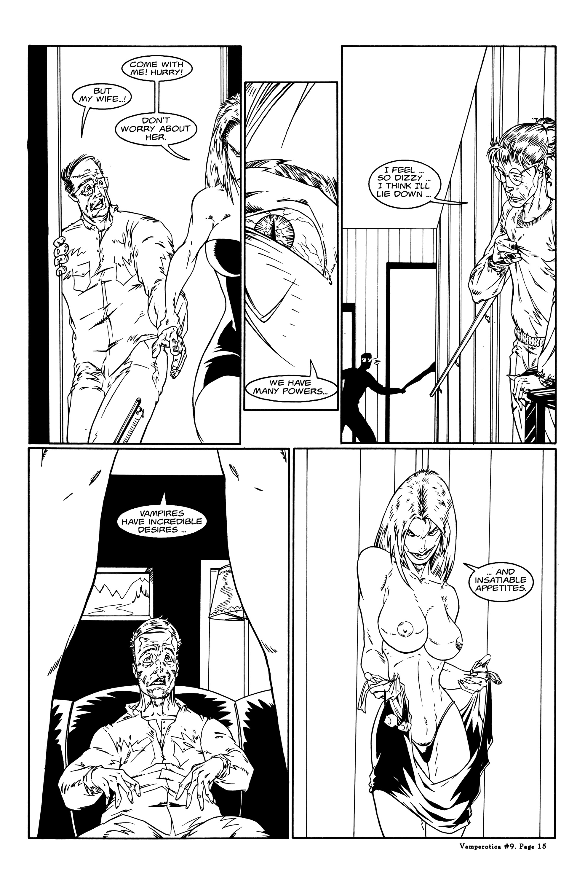 Read online Vamperotica comic -  Issue #9 - 17