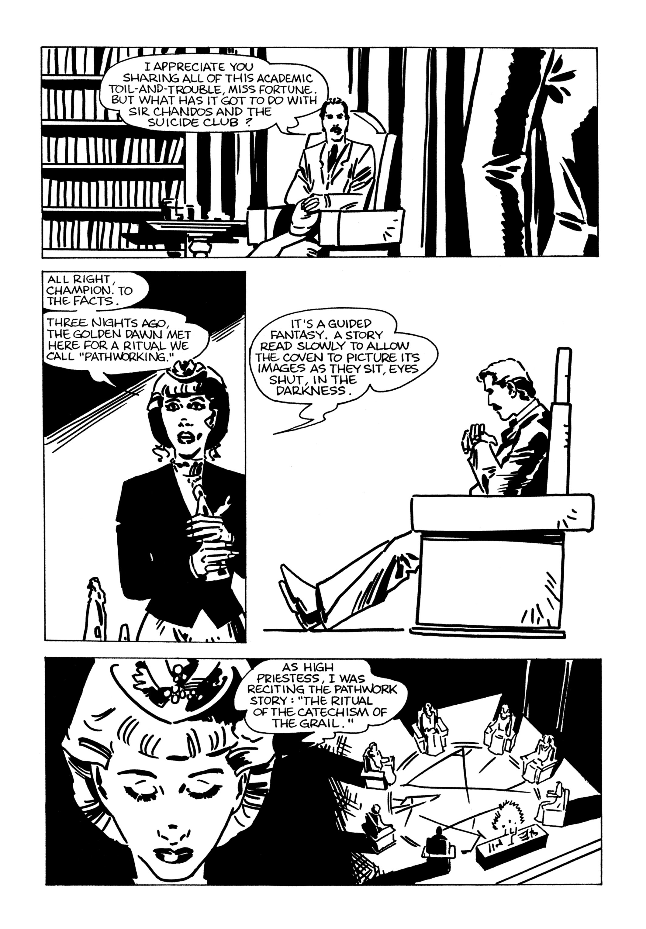 Read online Dracula: The Suicide Club comic -  Issue #2 - 16