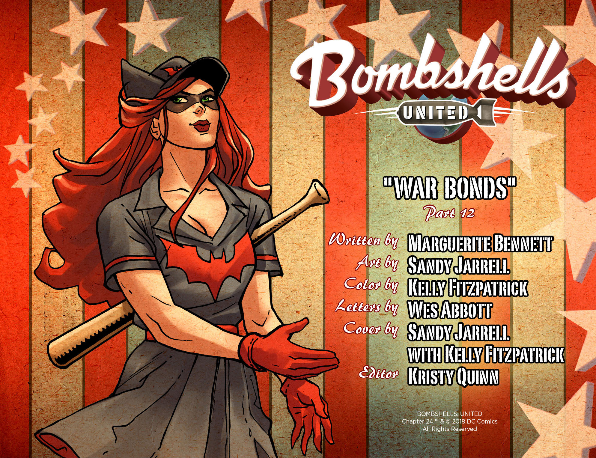 Read online Bombshells: United comic -  Issue #24 - 2