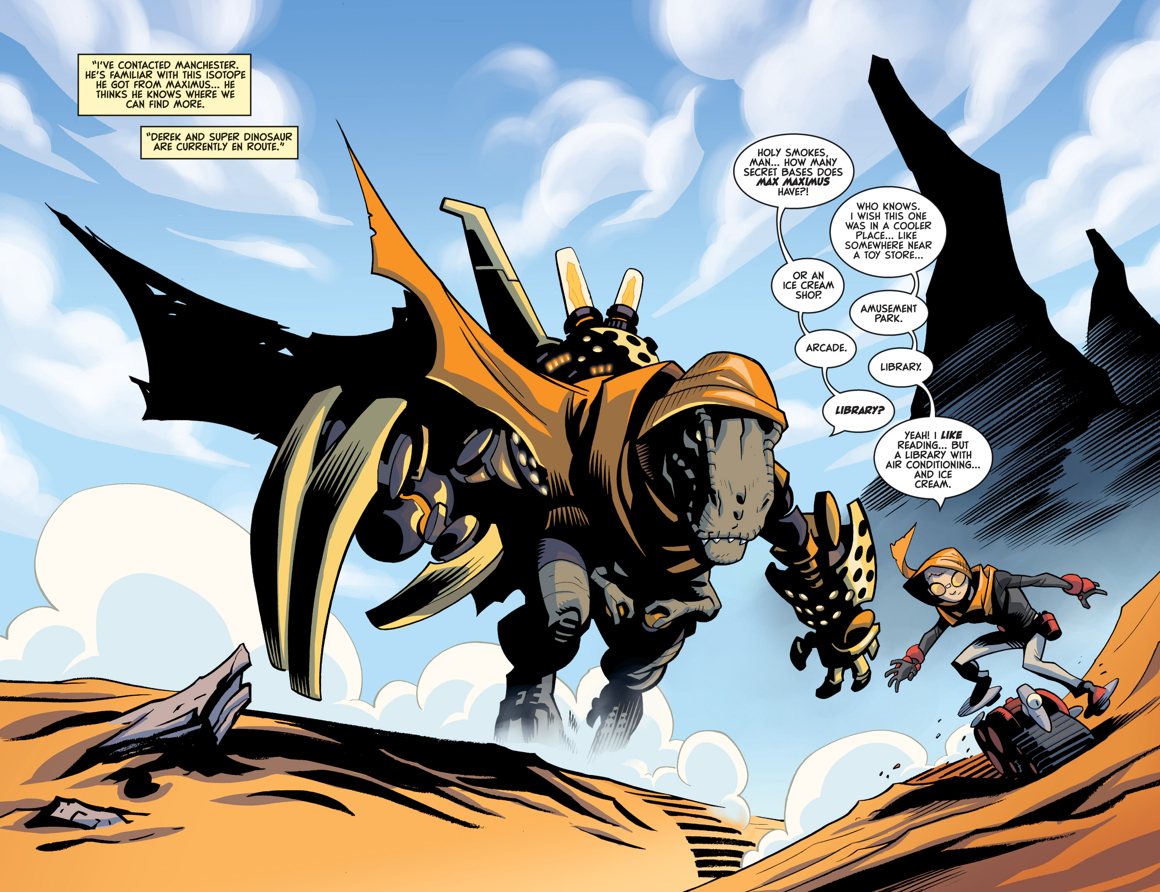Read online Super Dinosaur (2011) comic -  Issue #21 - 4