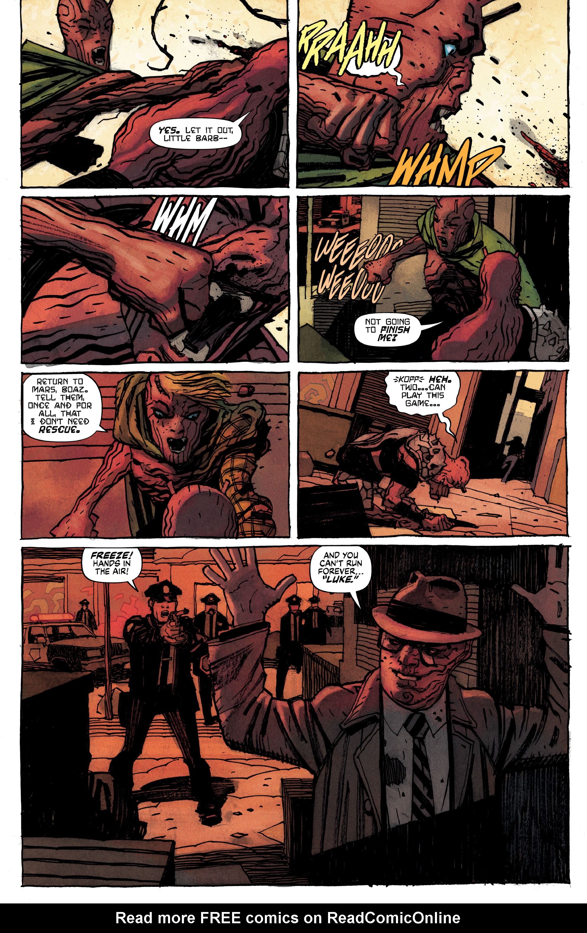 Read online Barbalien: Red Planet comic -  Issue #3 - 9