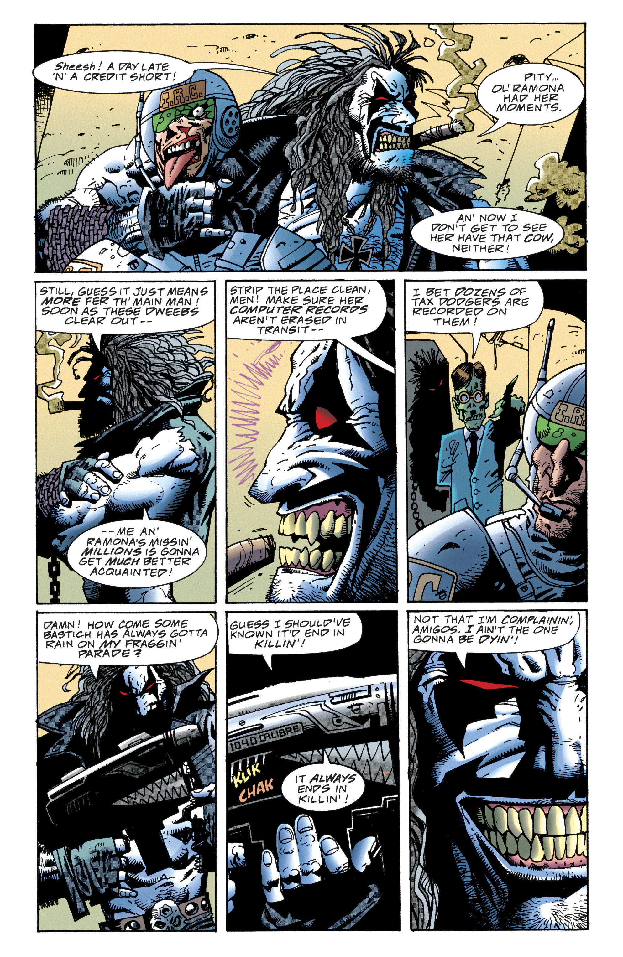 Read online Lobo by Keith Giffen & Alan Grant comic -  Issue # TPB 2 (Part 2) - 85
