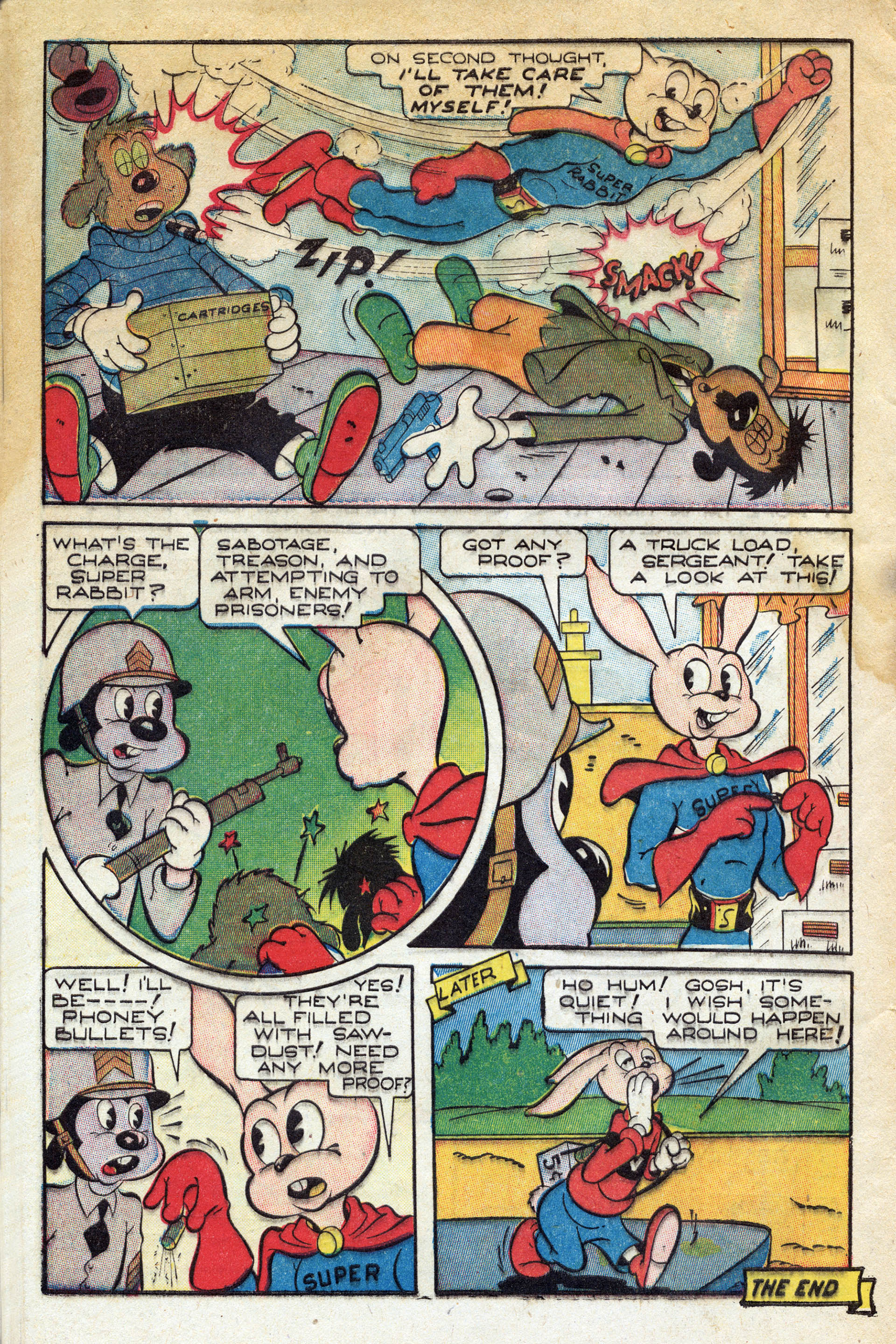 Read online Super Rabbit comic -  Issue #4 - 32