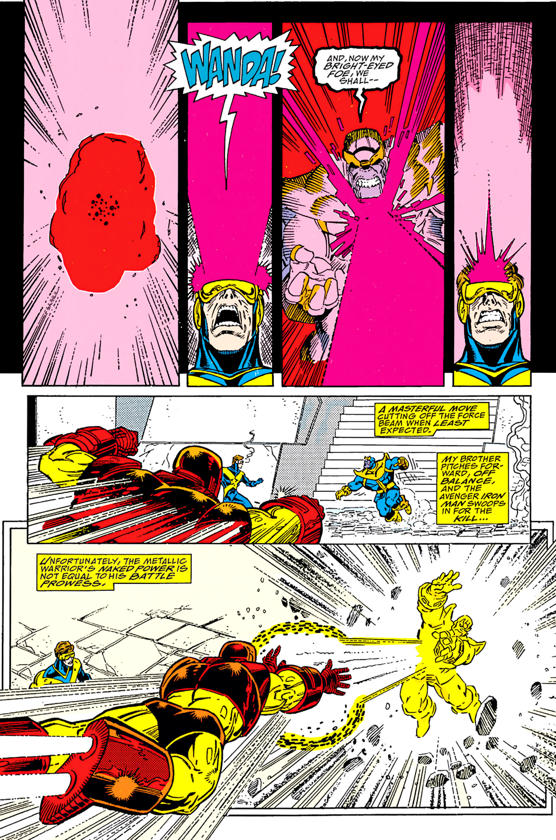 Read online Infinity Gauntlet (1991) comic -  Issue #4 - 21