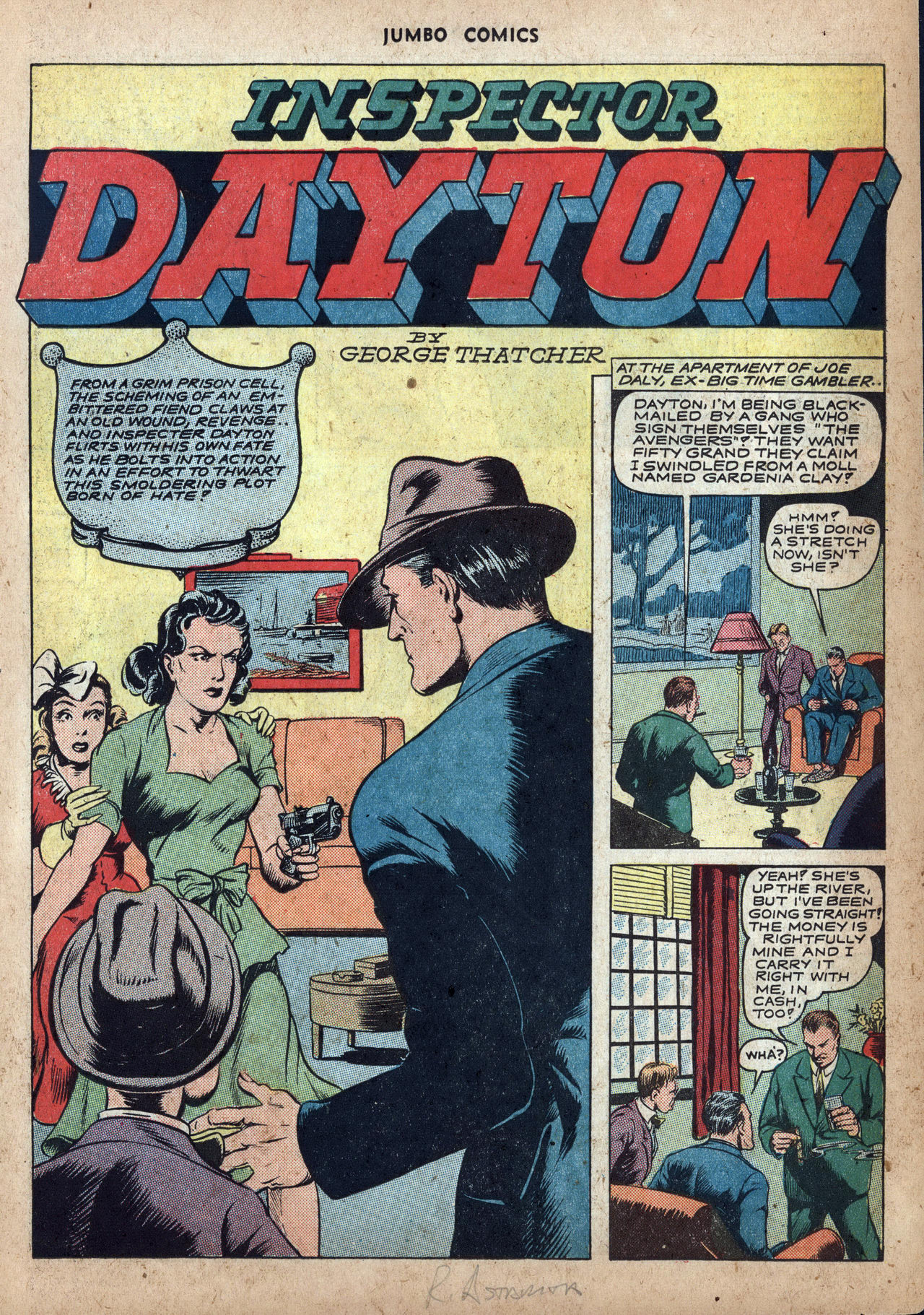 Read online Jumbo Comics comic -  Issue #54 - 41