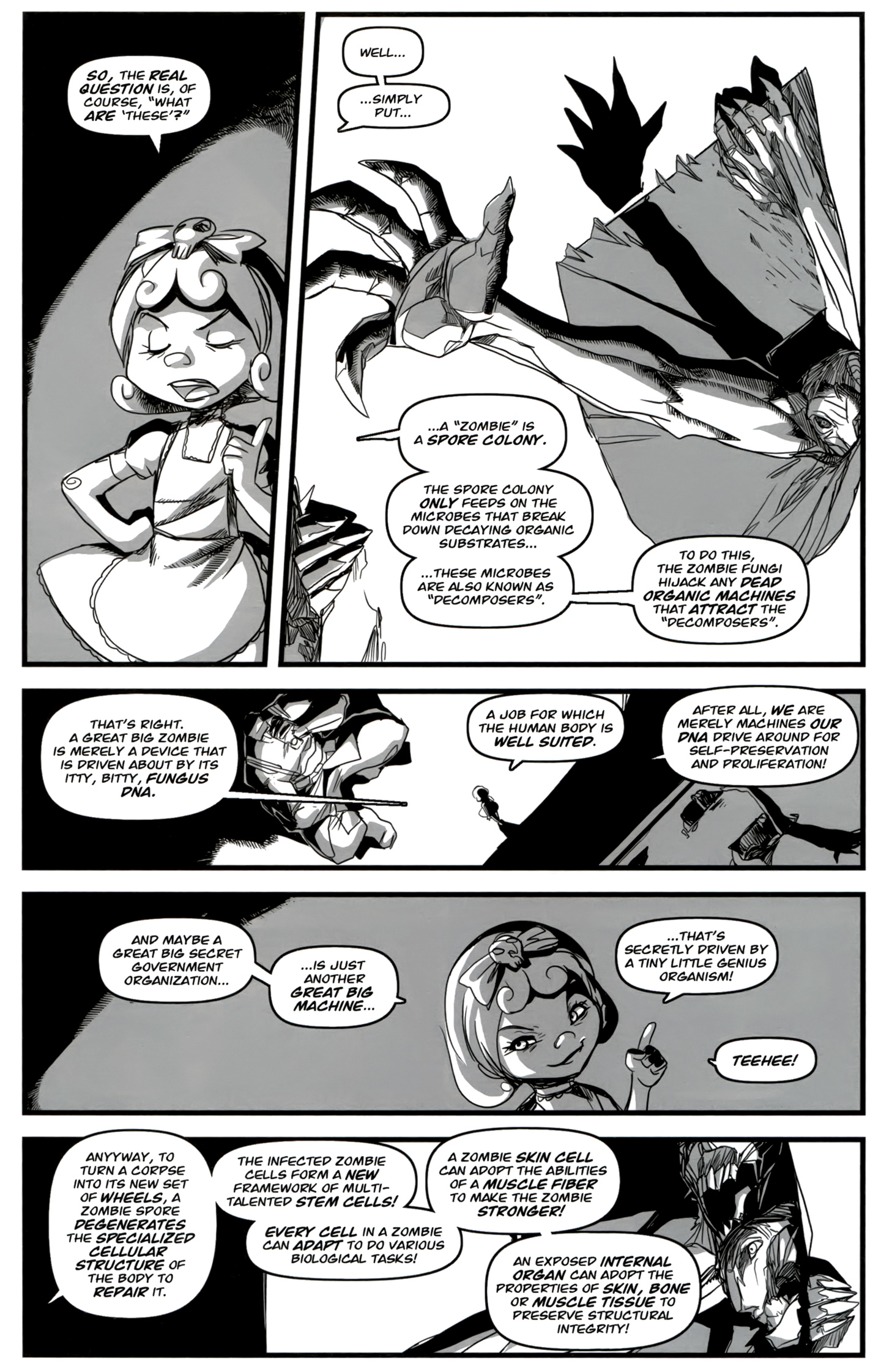 Read online The Littlest Zombie comic -  Issue #2 - 10