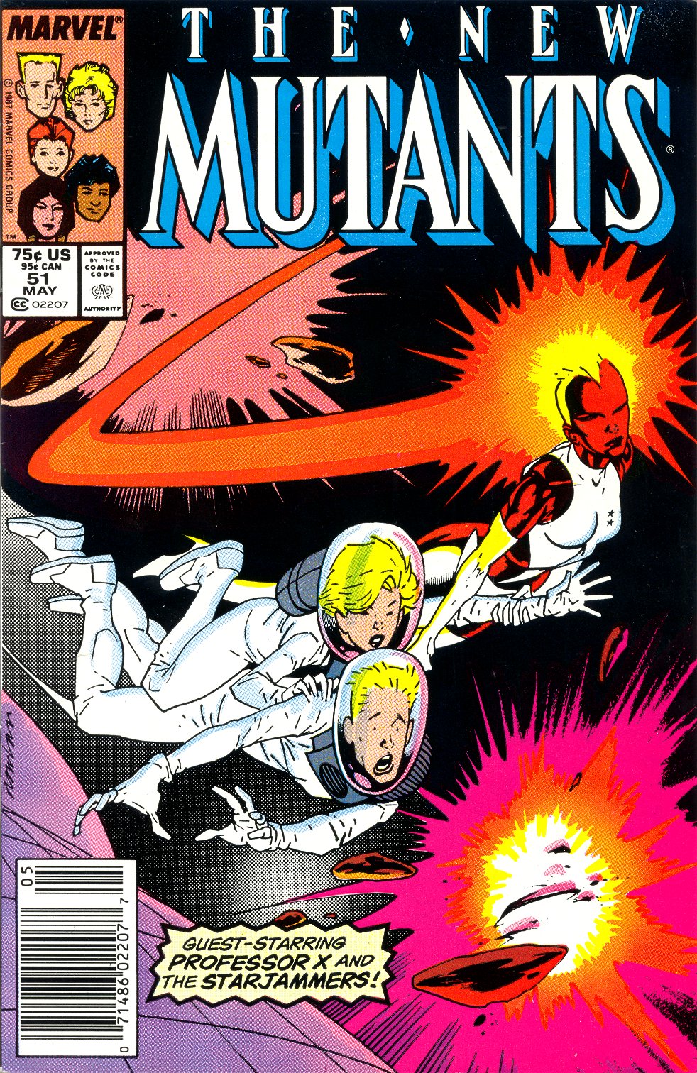 The New Mutants Issue #51 #58 - English 1