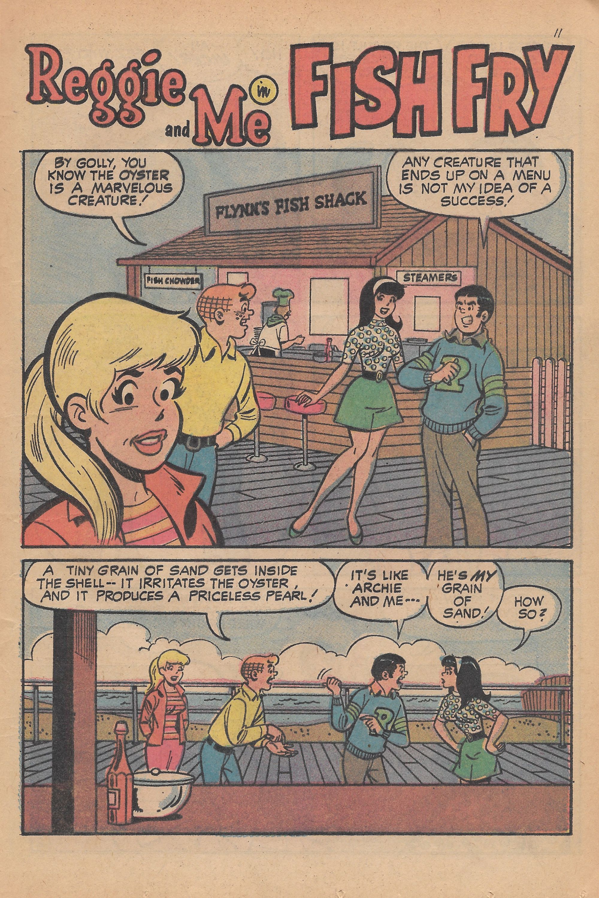 Read online Reggie and Me (1966) comic -  Issue #50 - 13