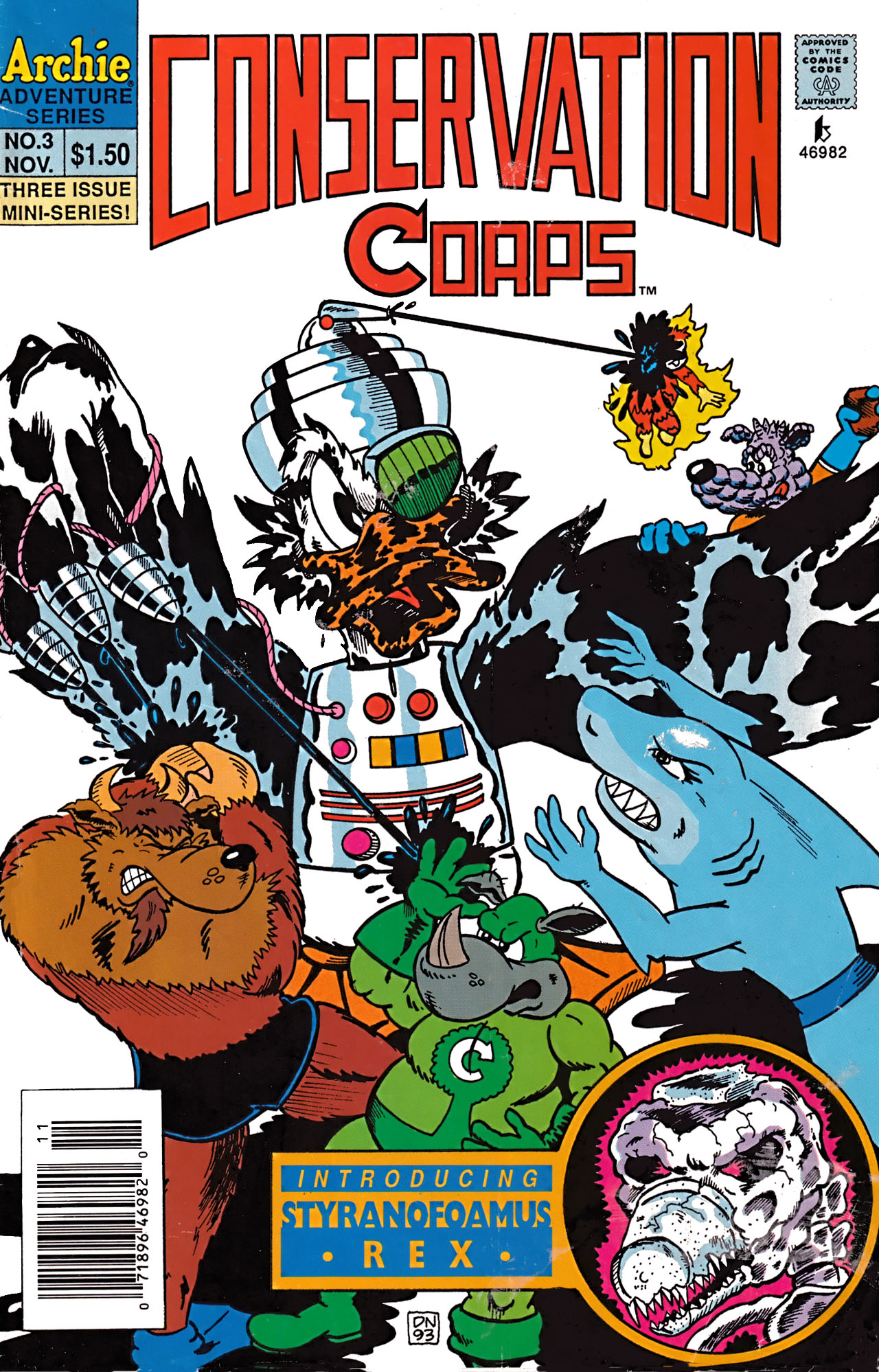 Read online Conservation Corps comic -  Issue #3 - 1