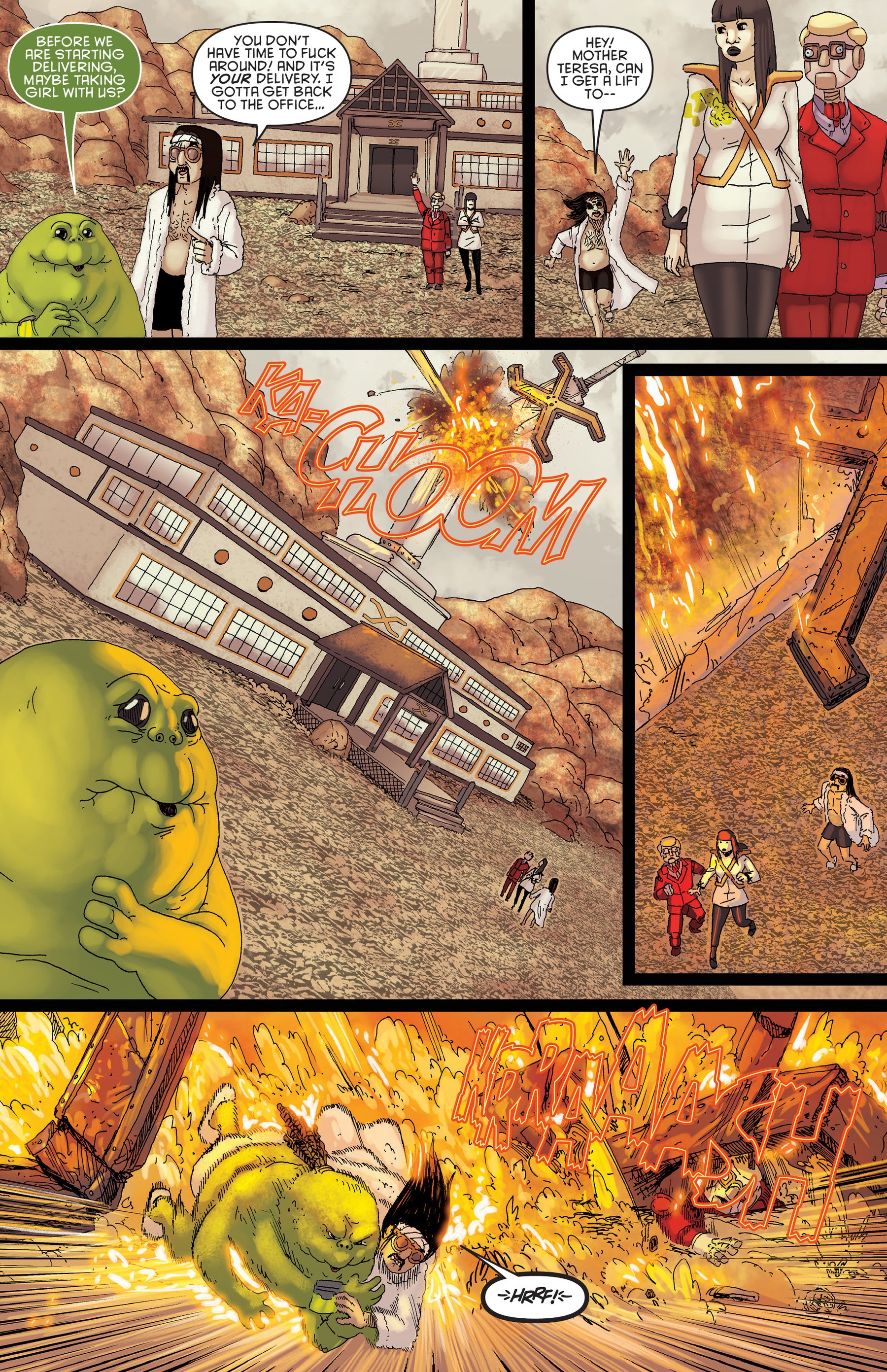 Read online Space Bastards: Special Delivery comic -  Issue # TPB - 23