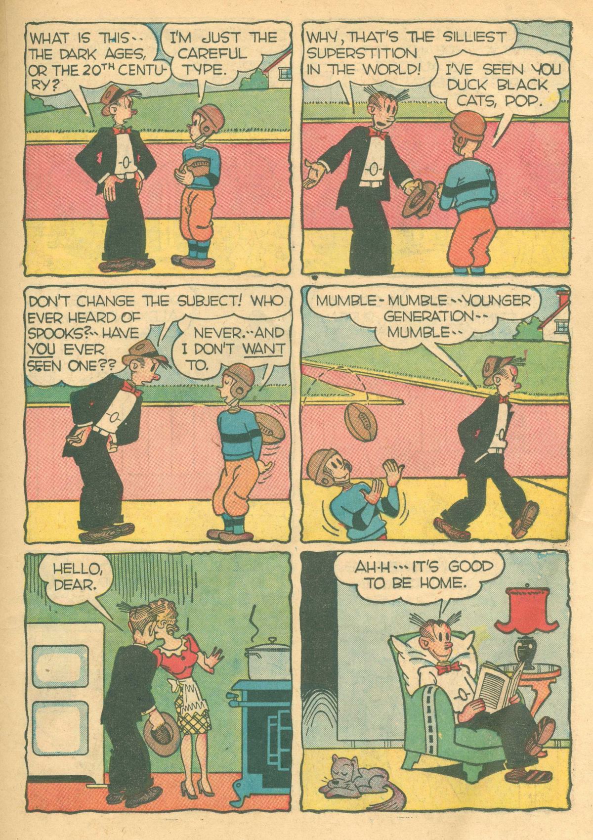 Read online Blondie Comics (1947) comic -  Issue #5 - 21