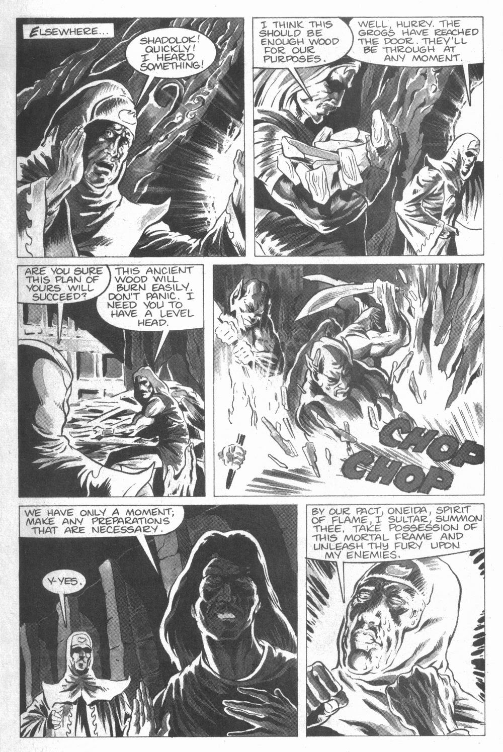 Read online Adventurers (1986) comic -  Issue #2 - 10