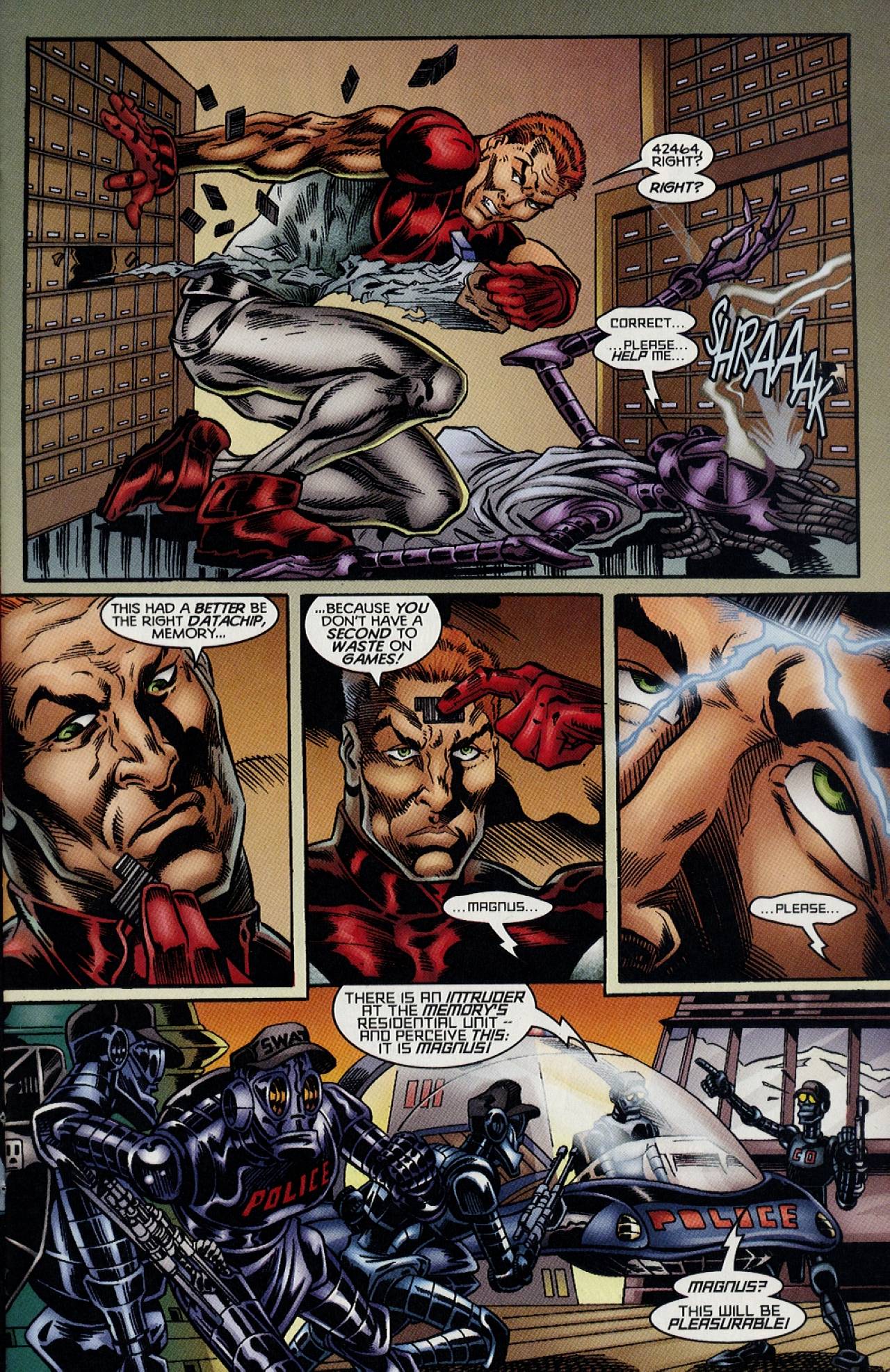 Read online Magnus Robot Fighter (1997) comic -  Issue #10 - 6