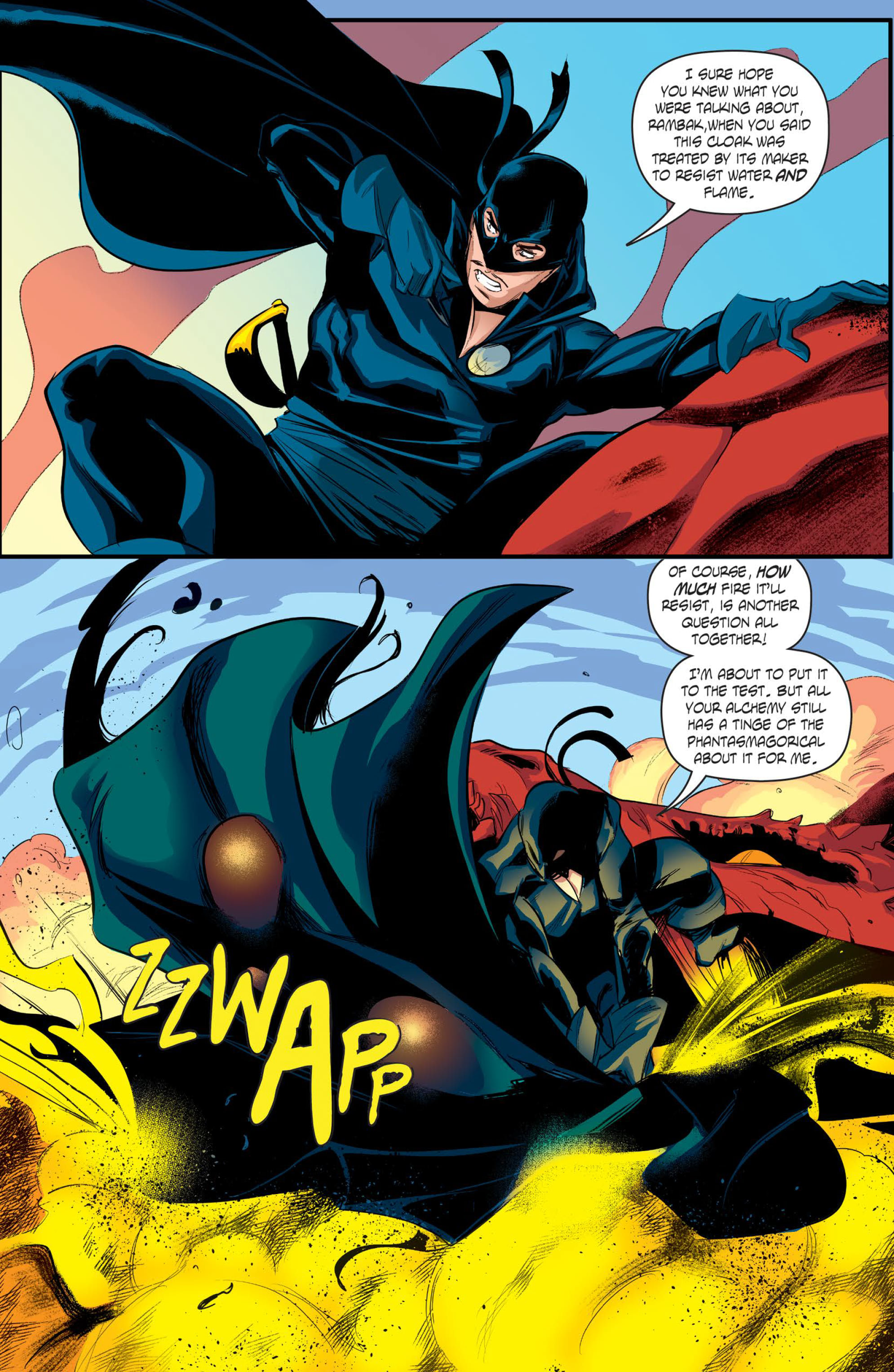 Read online Zorro Flights comic -  Issue #2 - 8