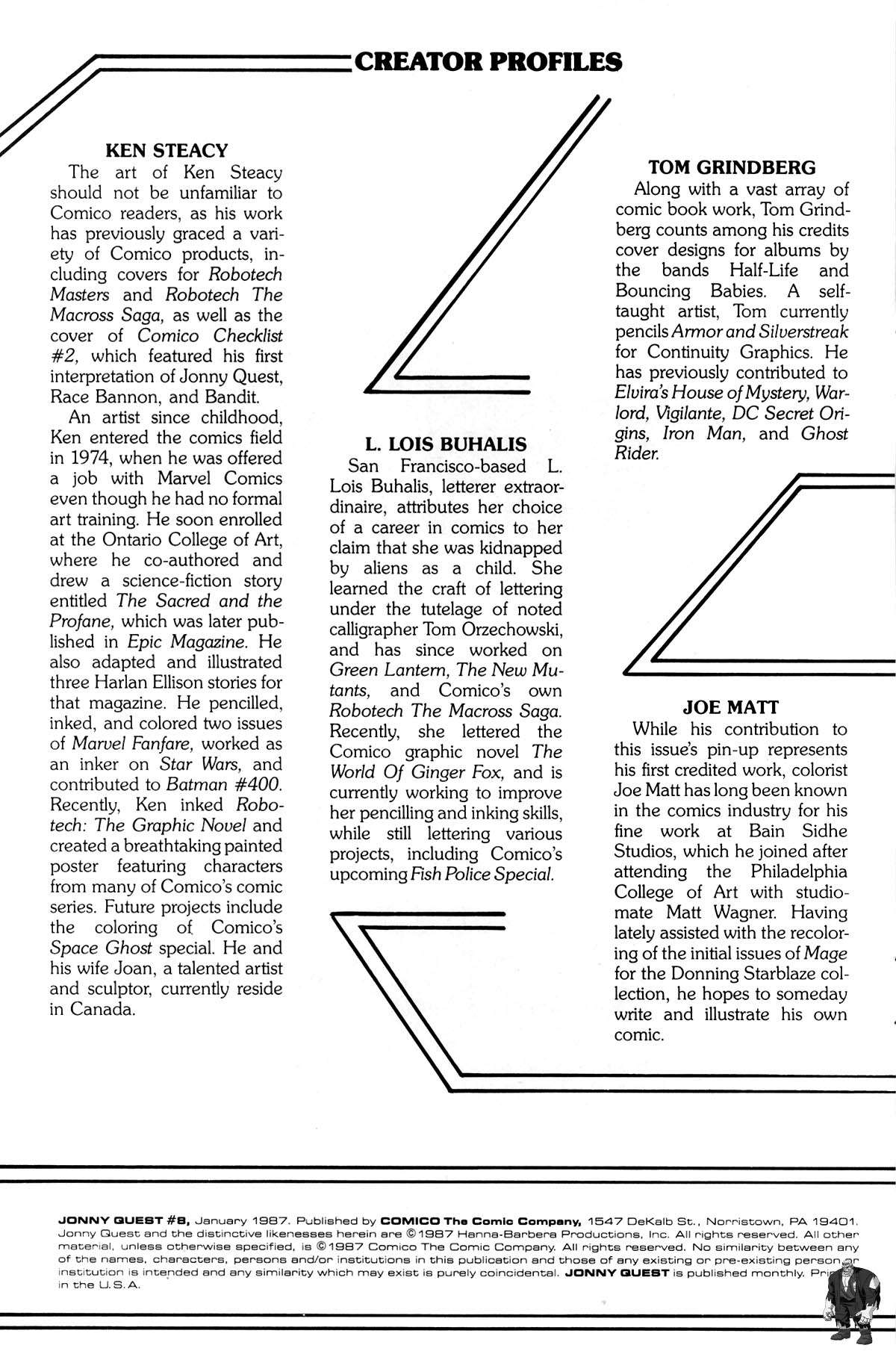 Read online Jonny Quest comic -  Issue #8 - 3