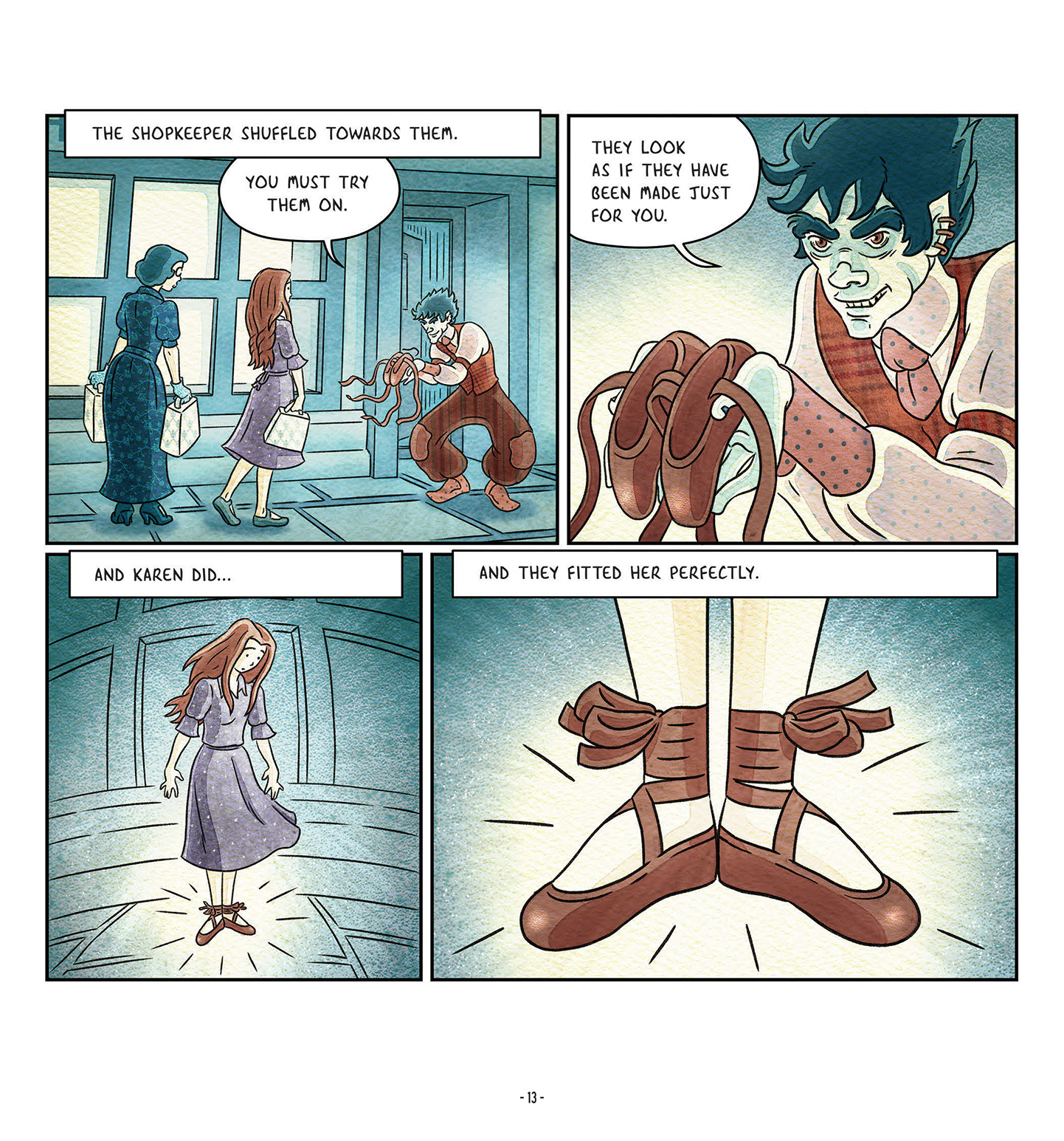 Read online The Red Shoes and Other Tales comic -  Issue # Full - 15