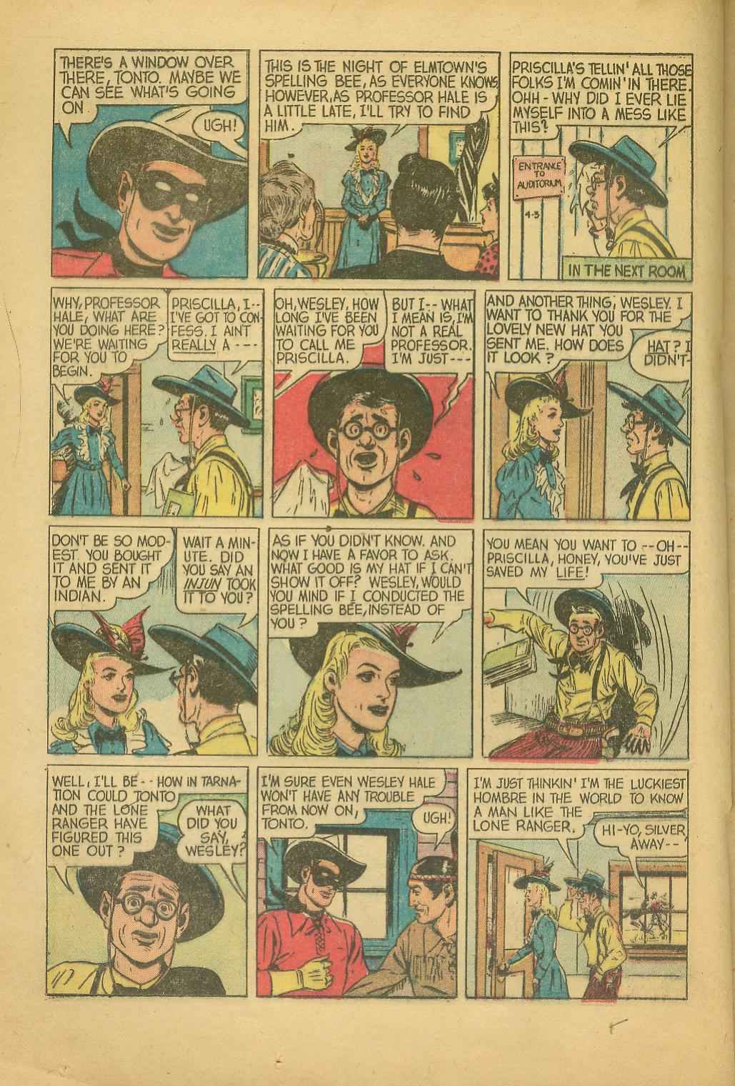 Read online The Lone Ranger (1948) comic -  Issue #14 - 28