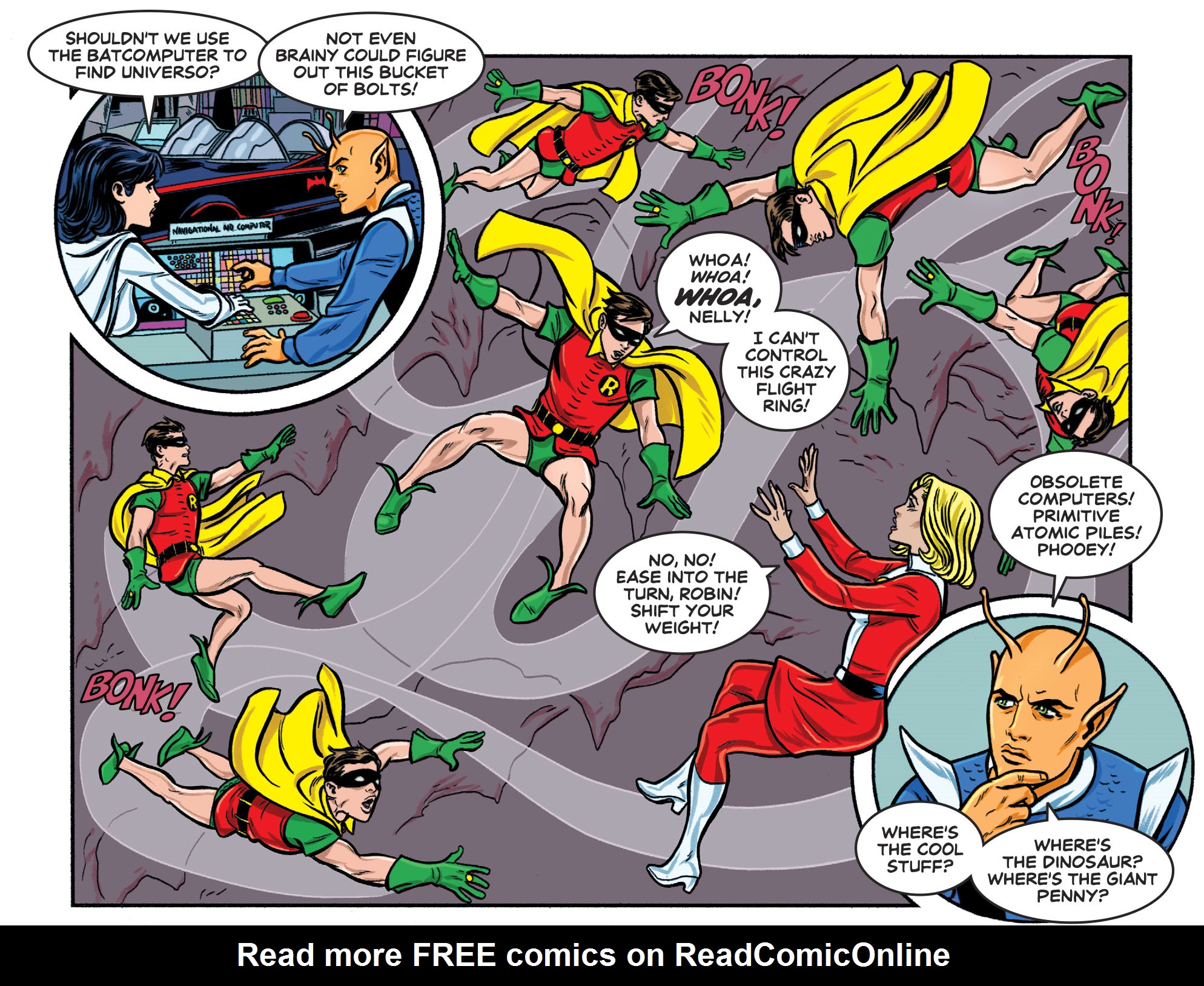 Read online Batman '66 Meets the Legion of Super-Heroes comic -  Issue #1 - 14