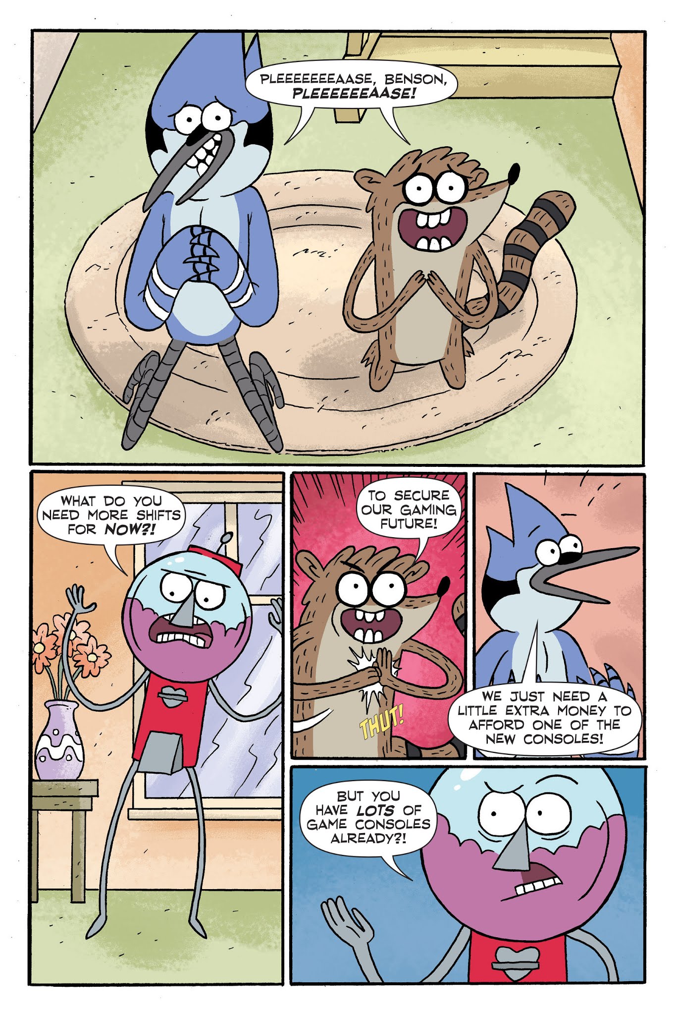 Read online Regular Show: A Clash of Consoles comic -  Issue # TPB (Part 1) - 11