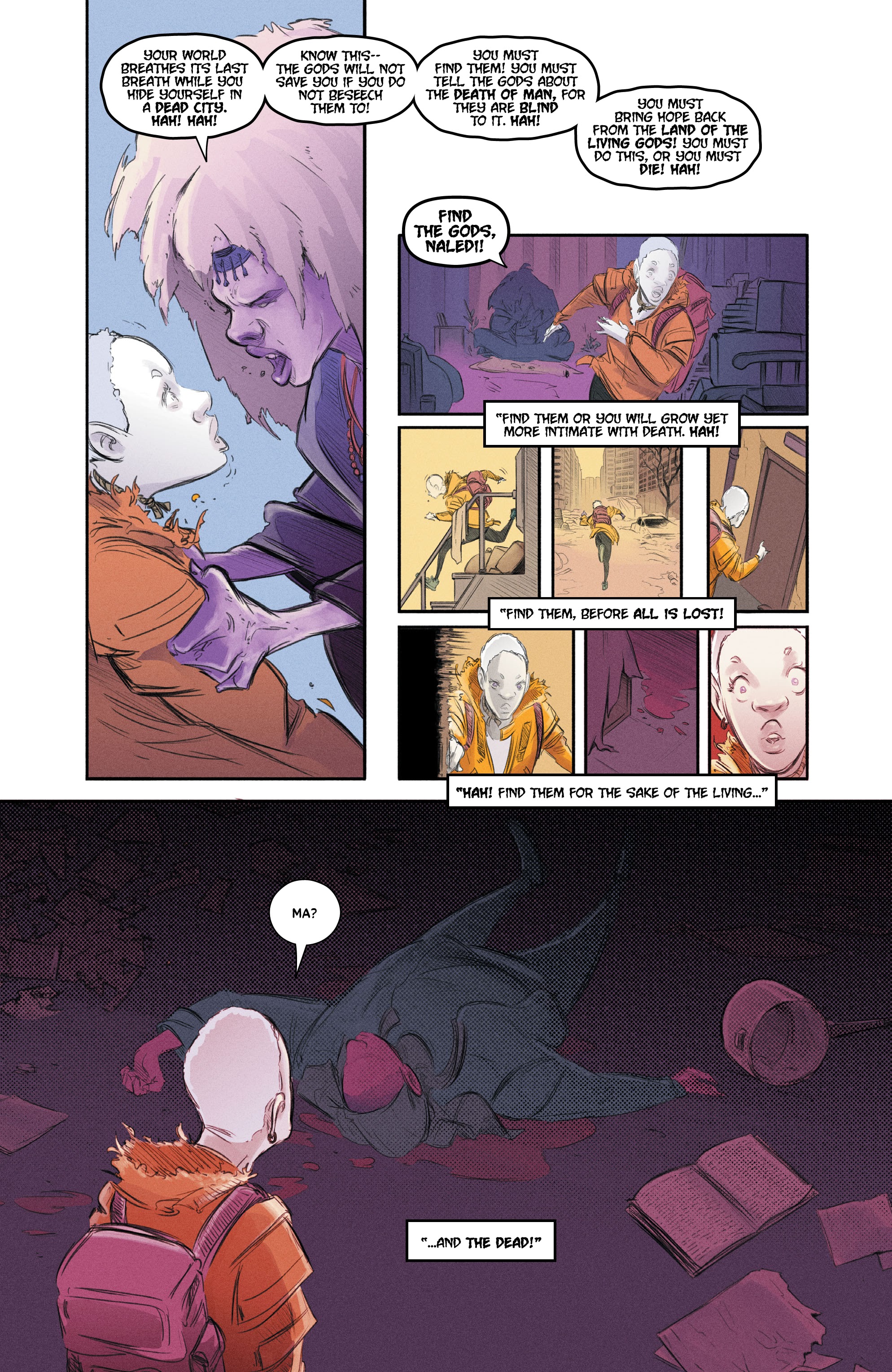 Read online Land of the Living Gods comic -  Issue #1 - 13