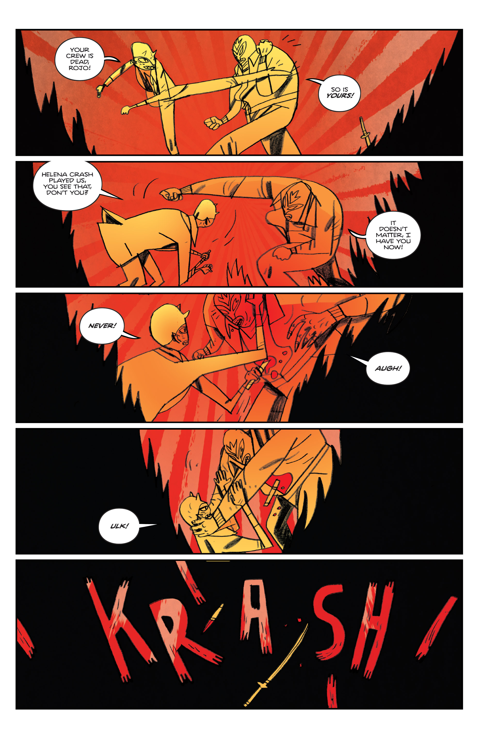 Read online Helena Crash comic -  Issue #4 - 22