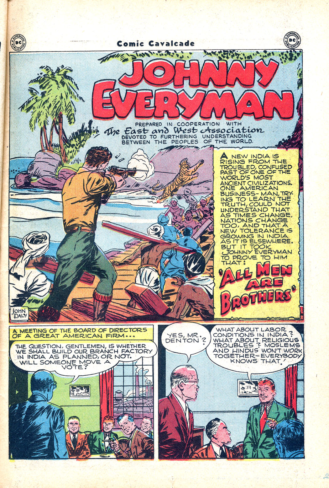 Read online Comic Cavalcade comic -  Issue #14 - 17