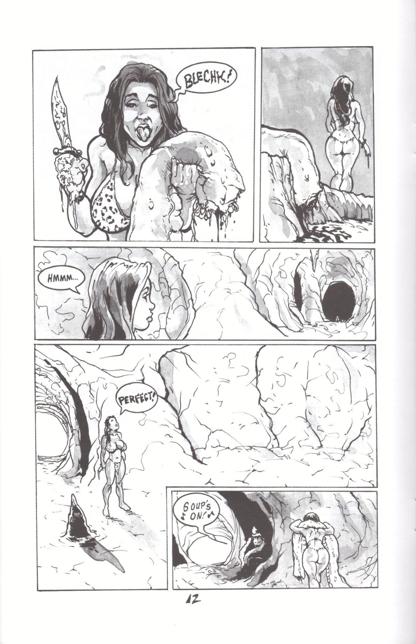 Read online Cavewoman: Raptor comic -  Issue #2 - 14