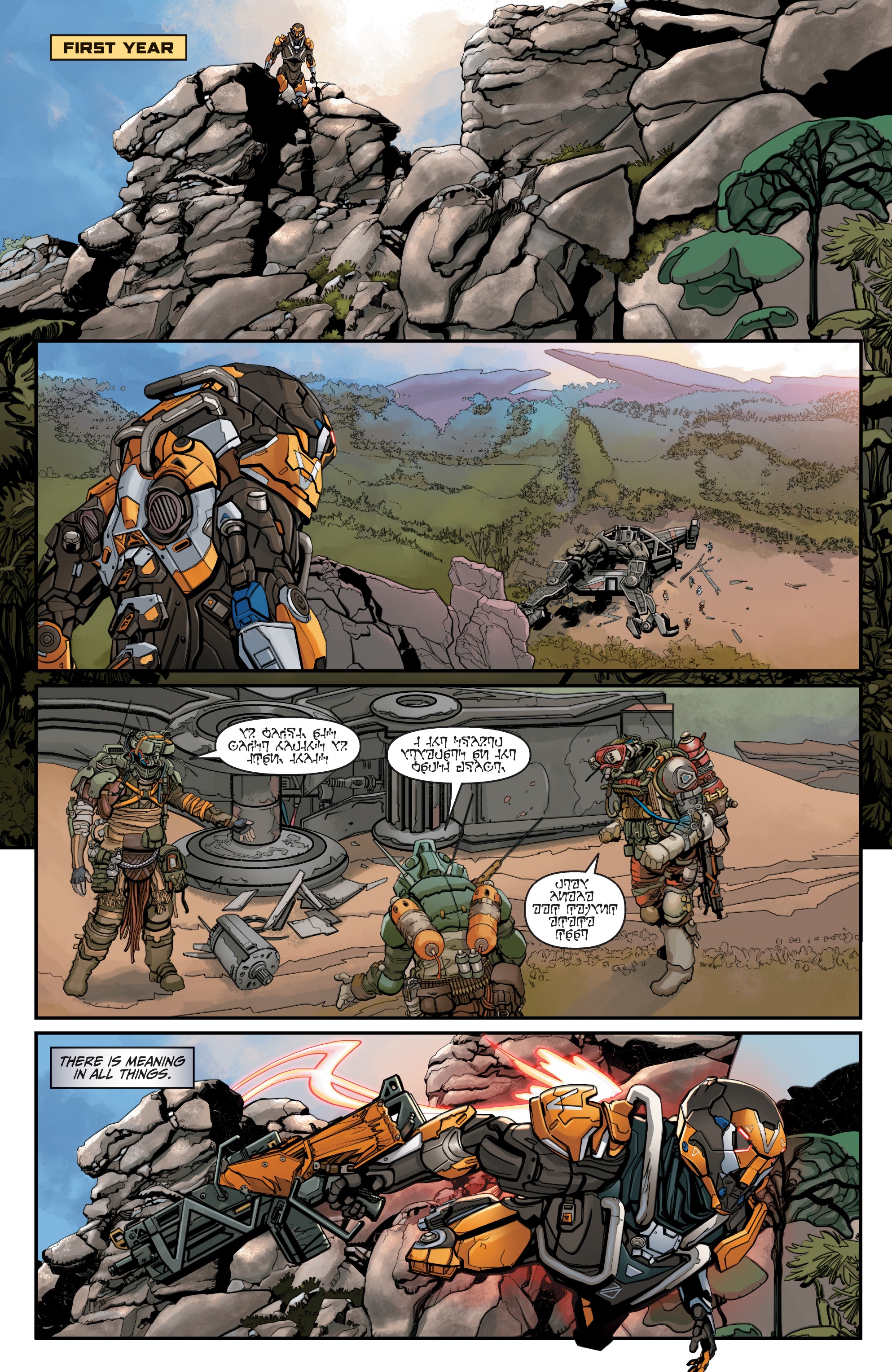 Read online Anthem comic -  Issue #1 - 3