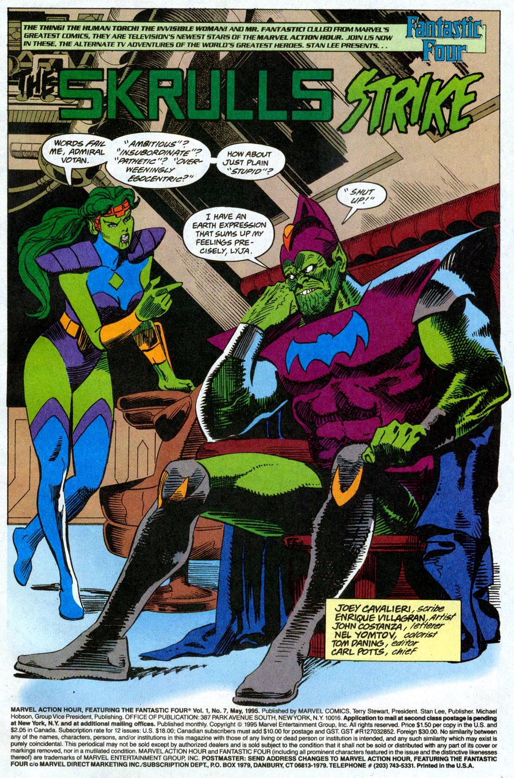Read online Marvel Action Hour, featuring the Fantastic Four comic -  Issue #7 - 2
