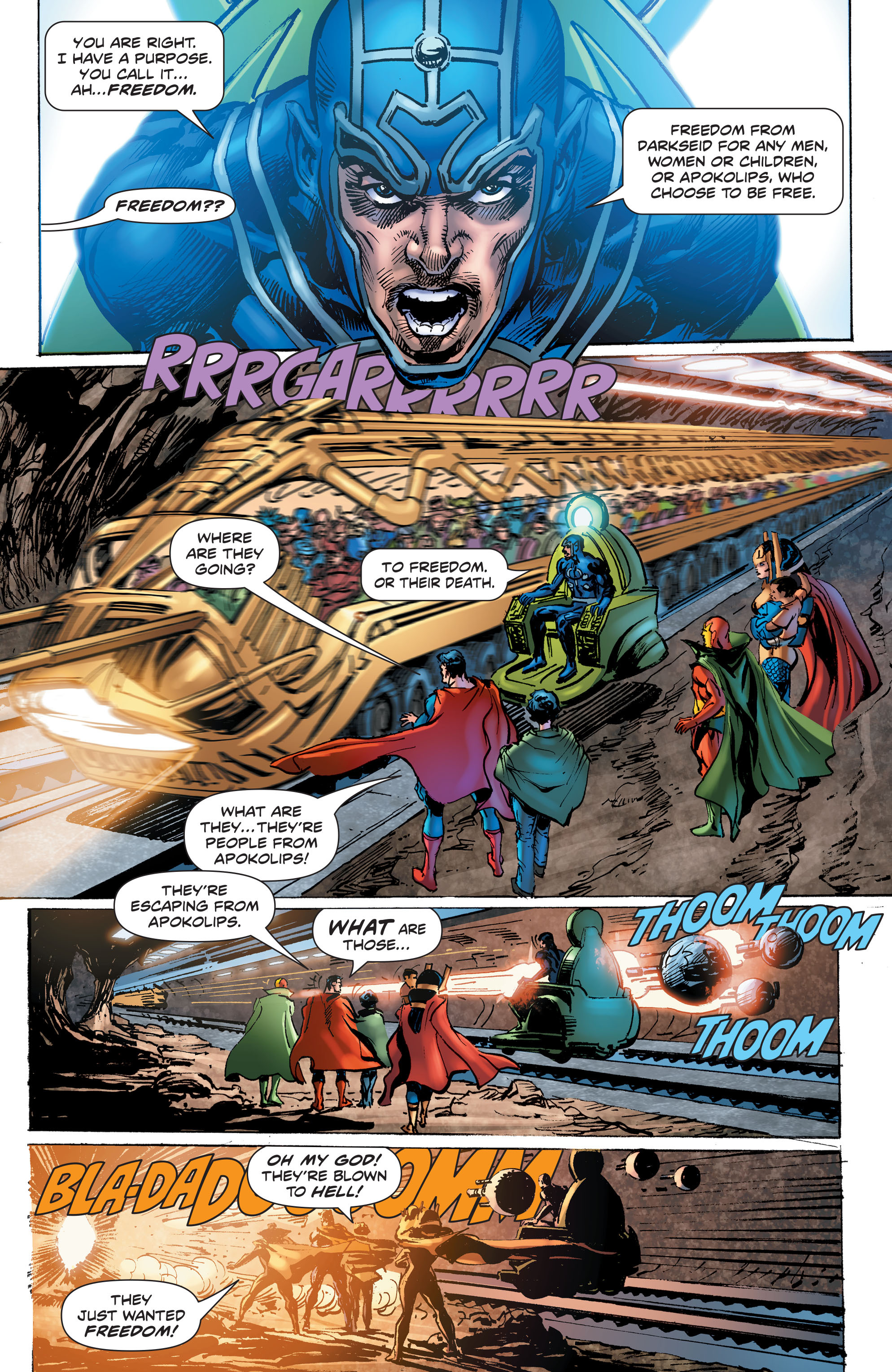 Read online Superman: The Coming of the Supermen comic -  Issue #5 - 11