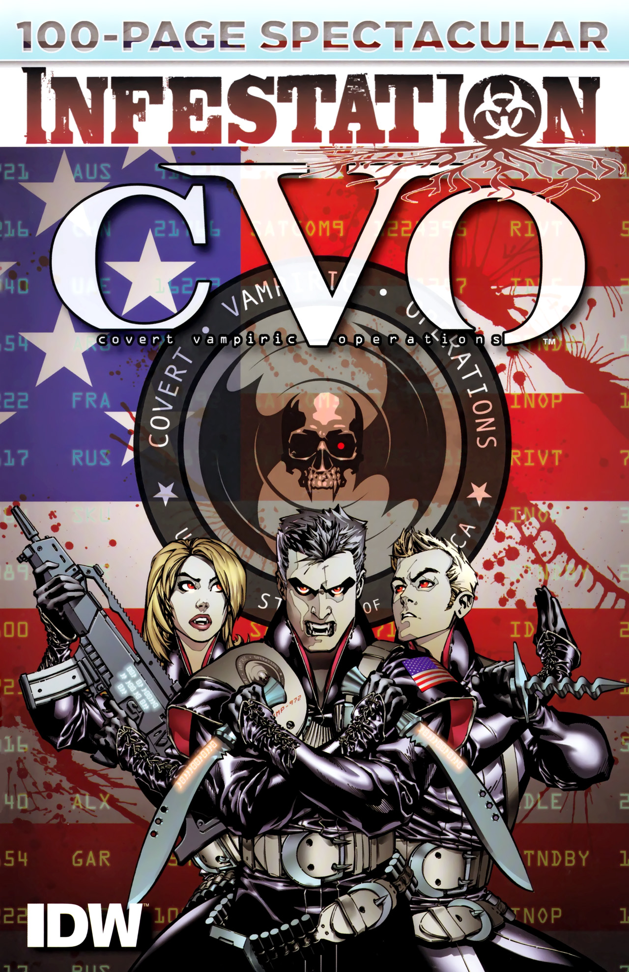 Read online CVO : Covert Vampiric Operations -- 100-Page Spectacular comic -  Issue # TPB - 1