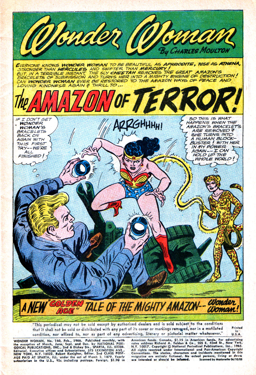 Read online Wonder Woman (1942) comic -  Issue #160 - 3