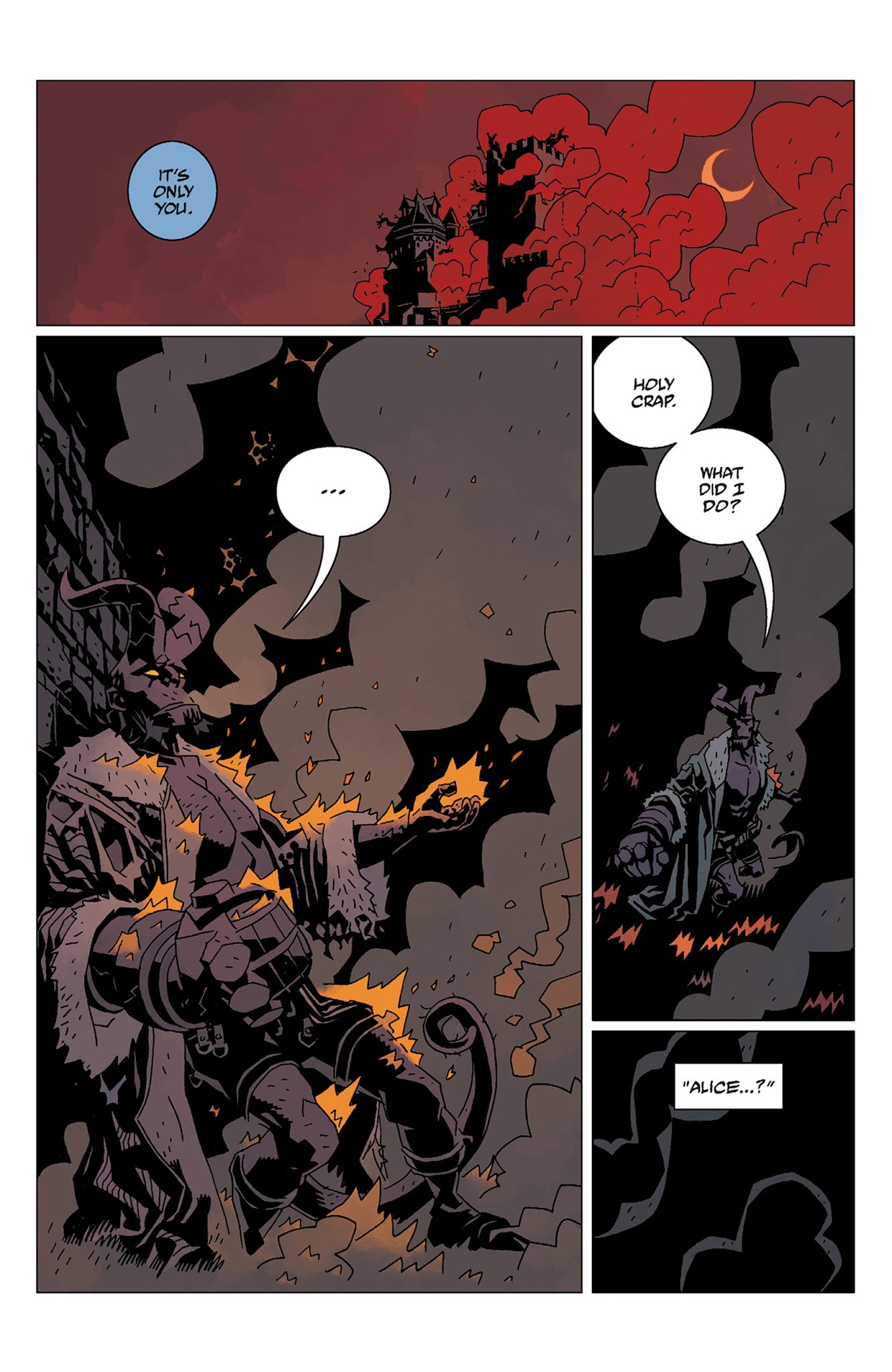 Read online Hellboy: The Wild Hunt comic -  Issue # TPB - 153