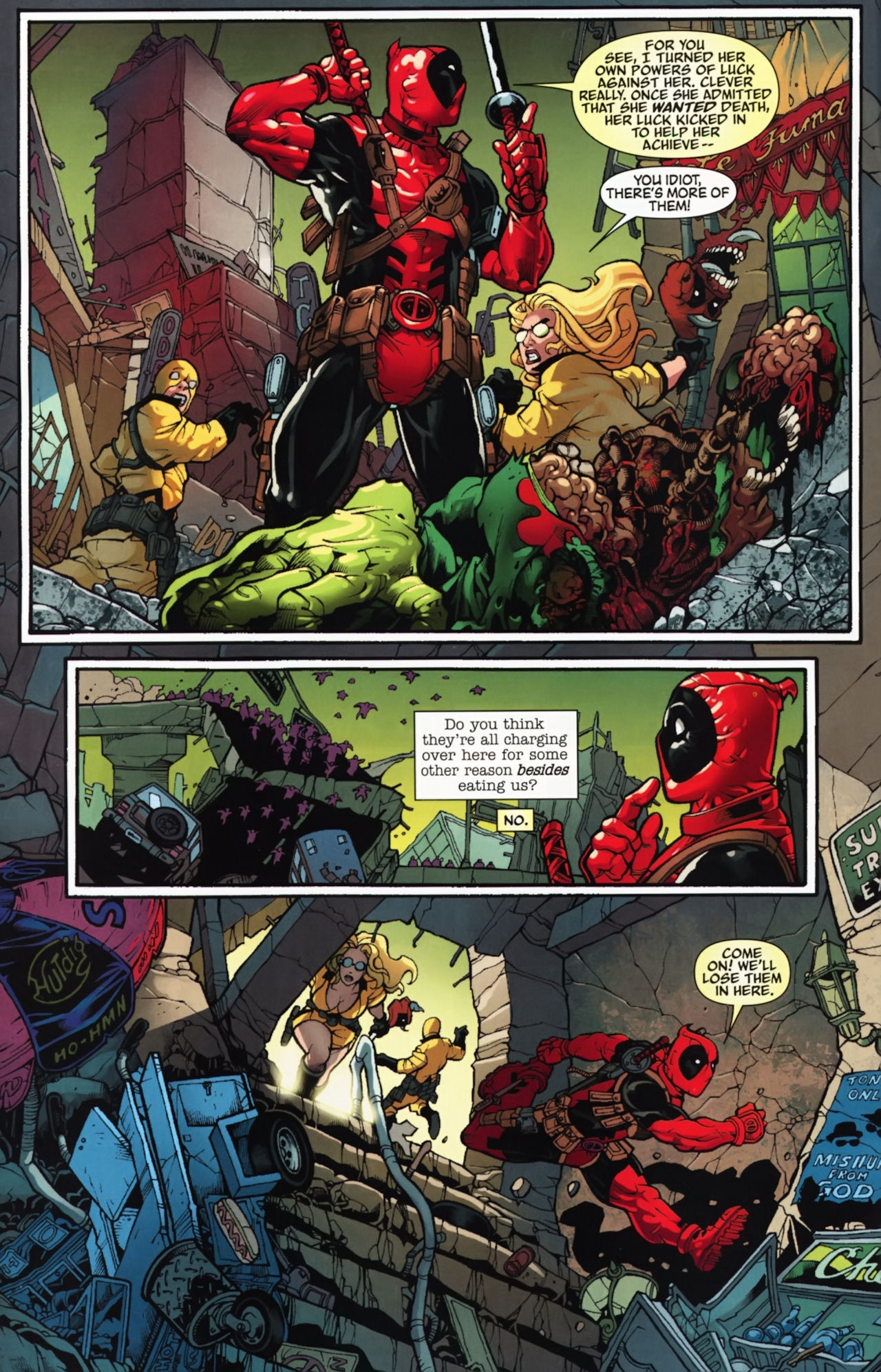 Read online Deadpool: Merc With a Mouth comic -  Issue #8 - 14