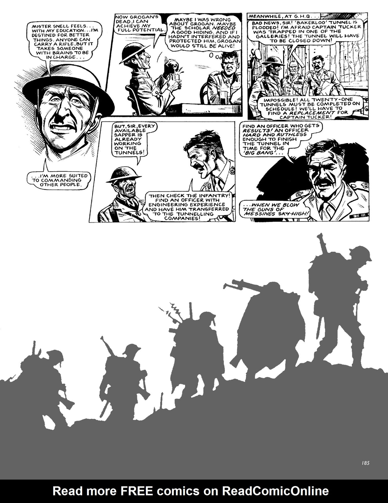 Read online Charley's War: The Definitive Collection comic -  Issue # TPB 2 - 185