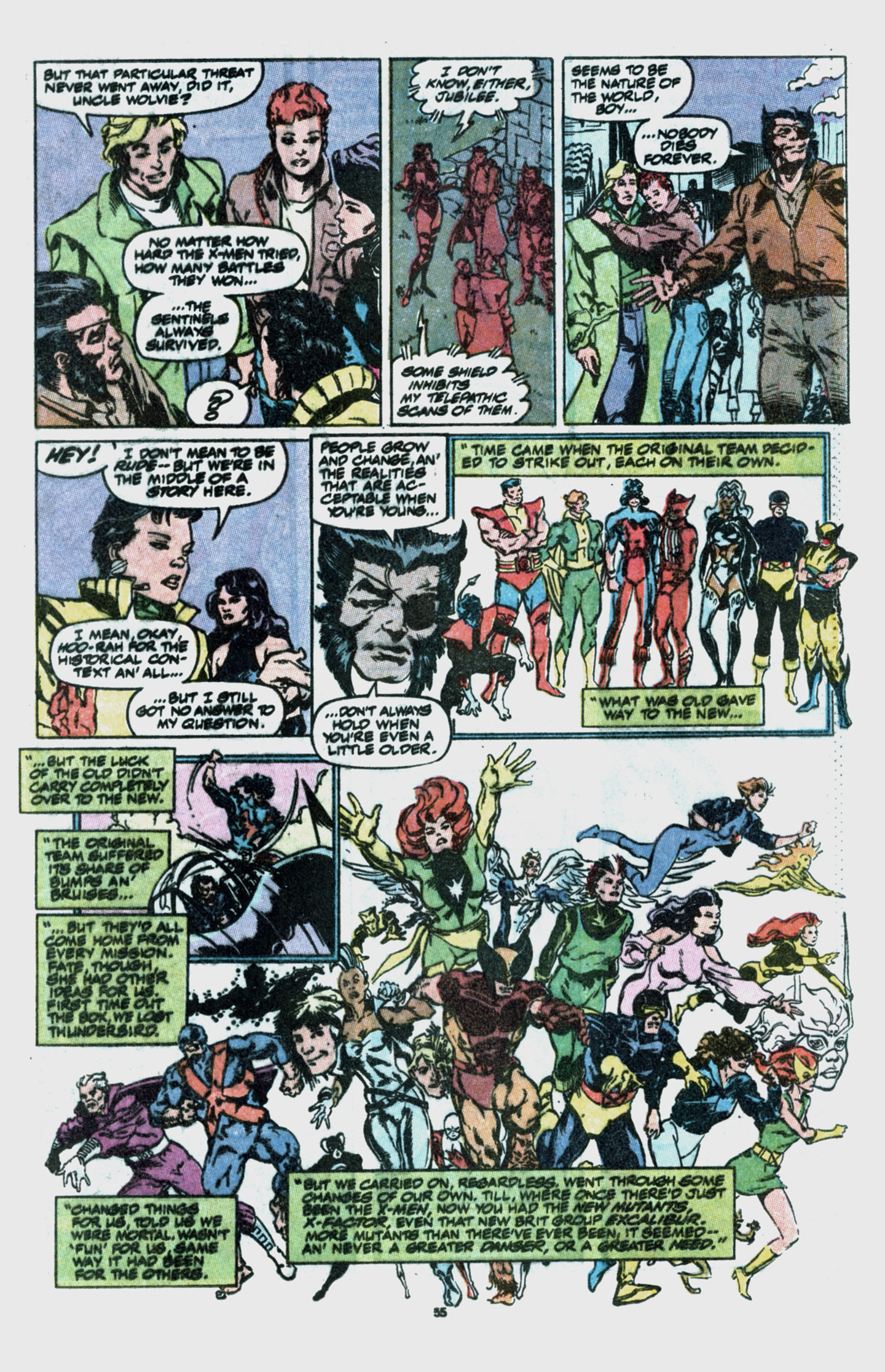 Read online Uncanny X-Men (1963) comic -  Issue # _Annual 14 - 49