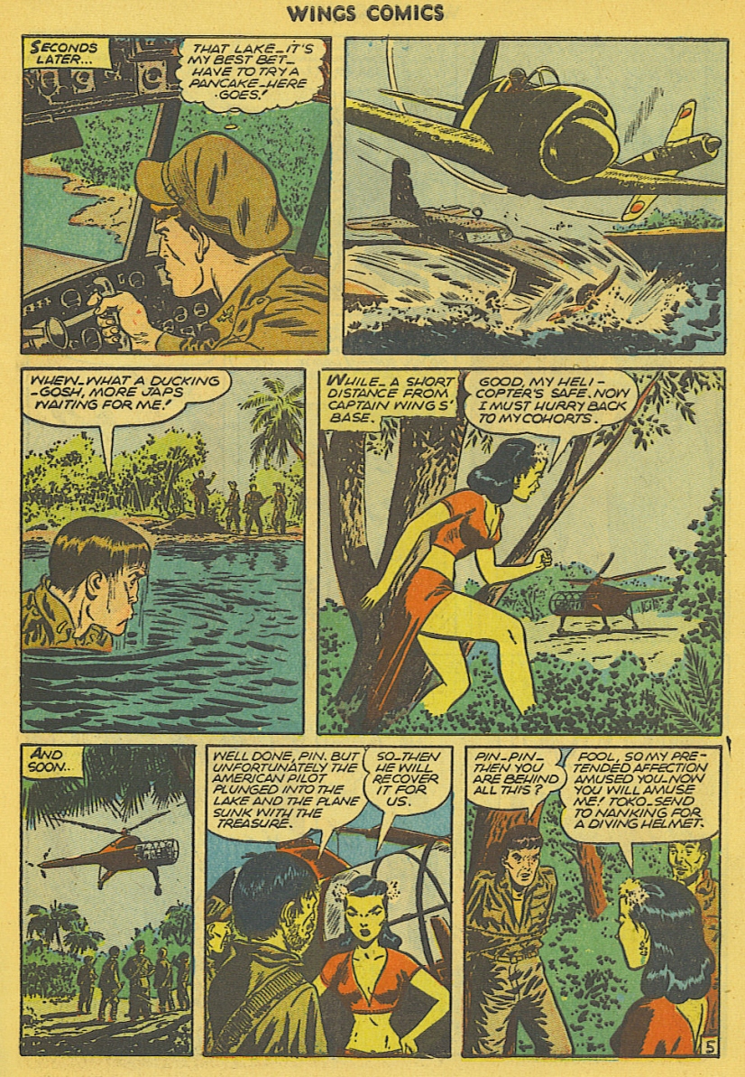 Read online Wings Comics comic -  Issue #67 - 7