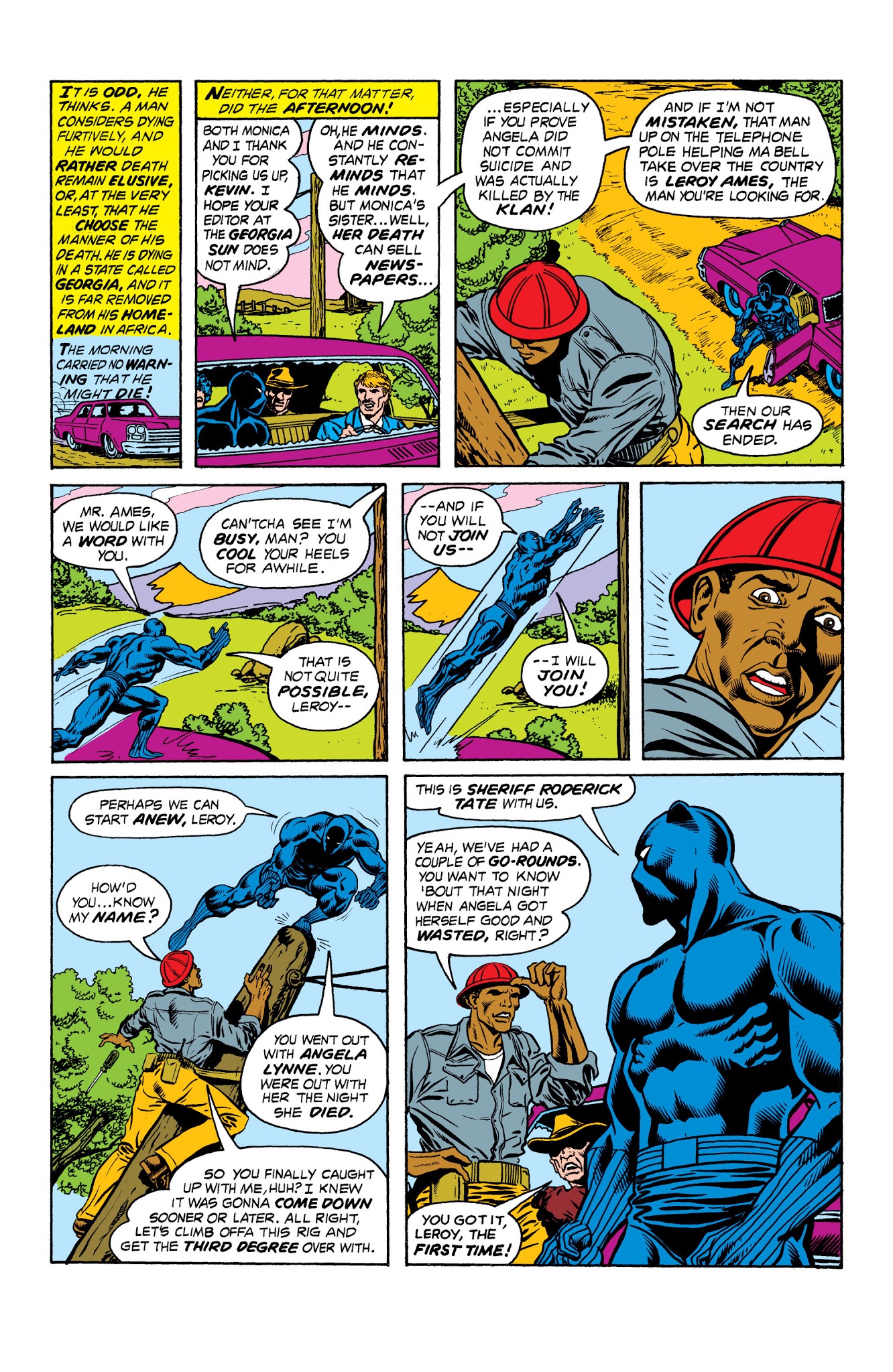 Read online Marvel Masterworks: The Black Panther comic -  Issue # TPB 1 - 301