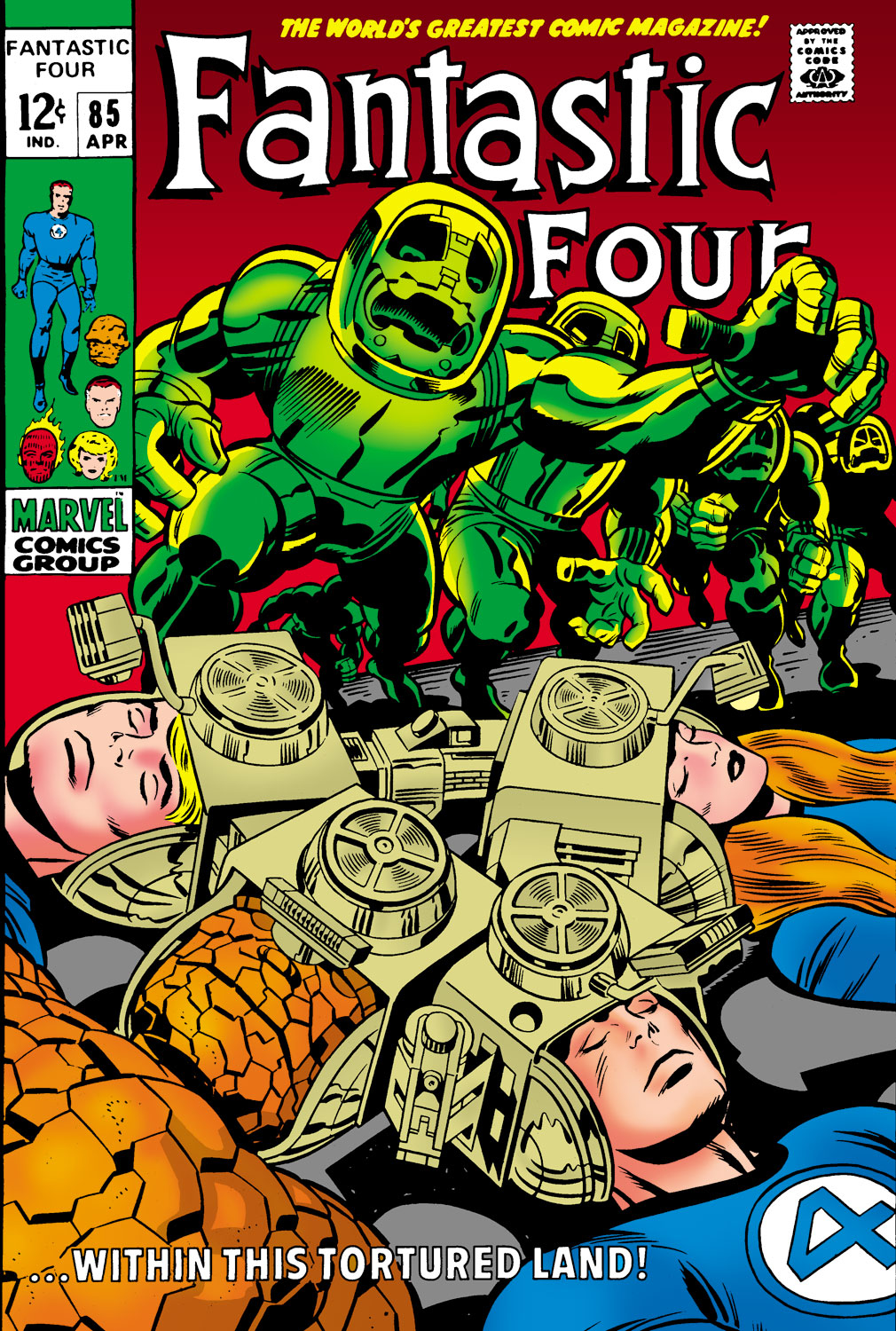 Read online Fantastic Four (1961) comic -  Issue #85 - 1