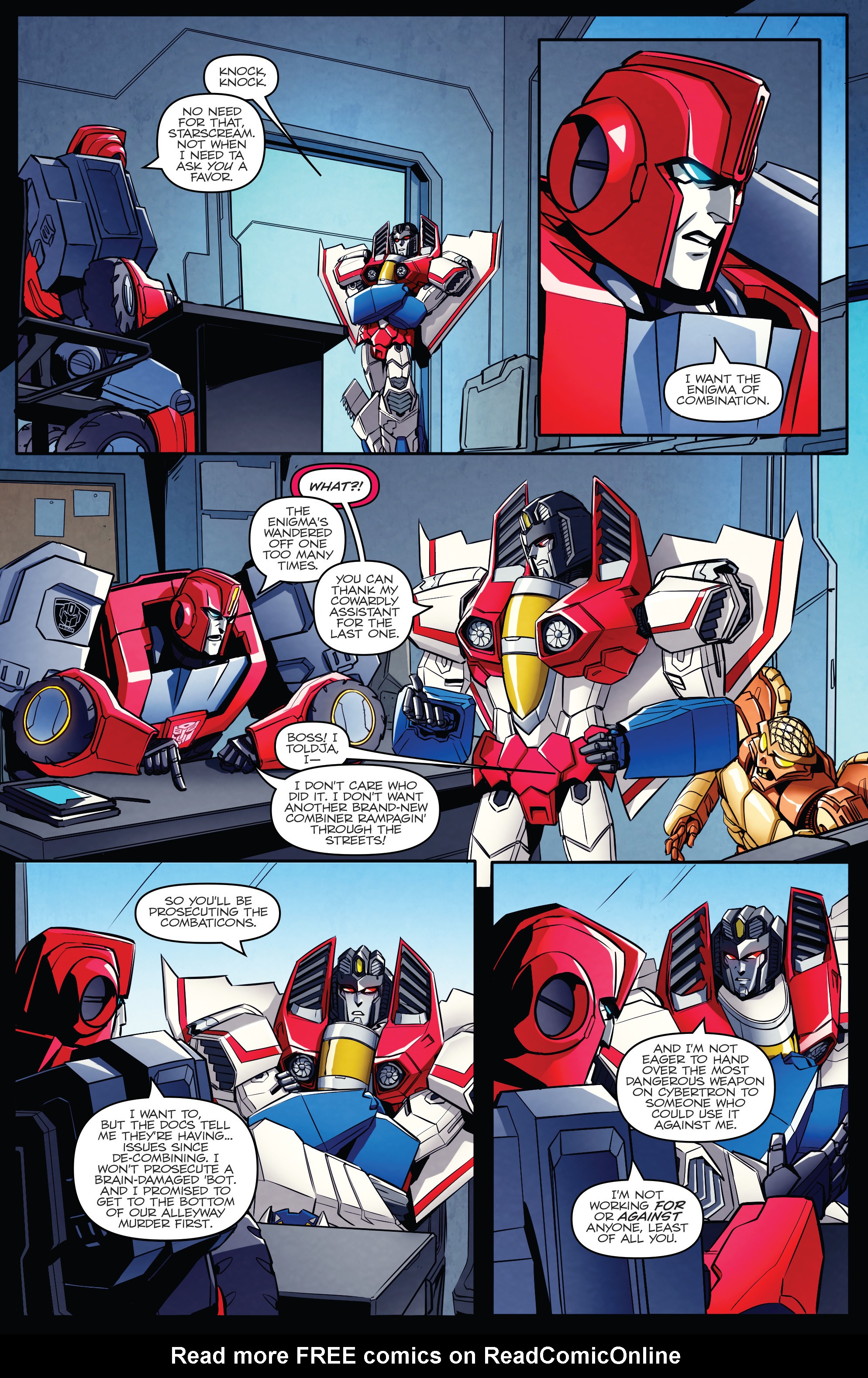 Read online Transformers: Till All Are One comic -  Issue #5 - 7