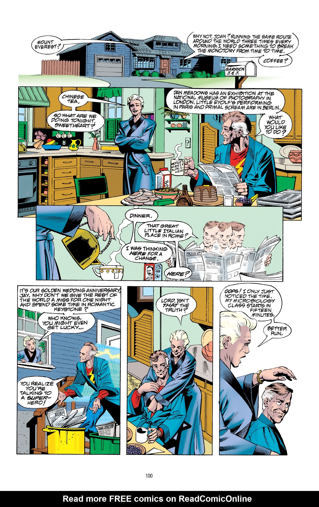 Read online The Flash by Grant Morrison and Mark Millar comic -  Issue # TPB - 100