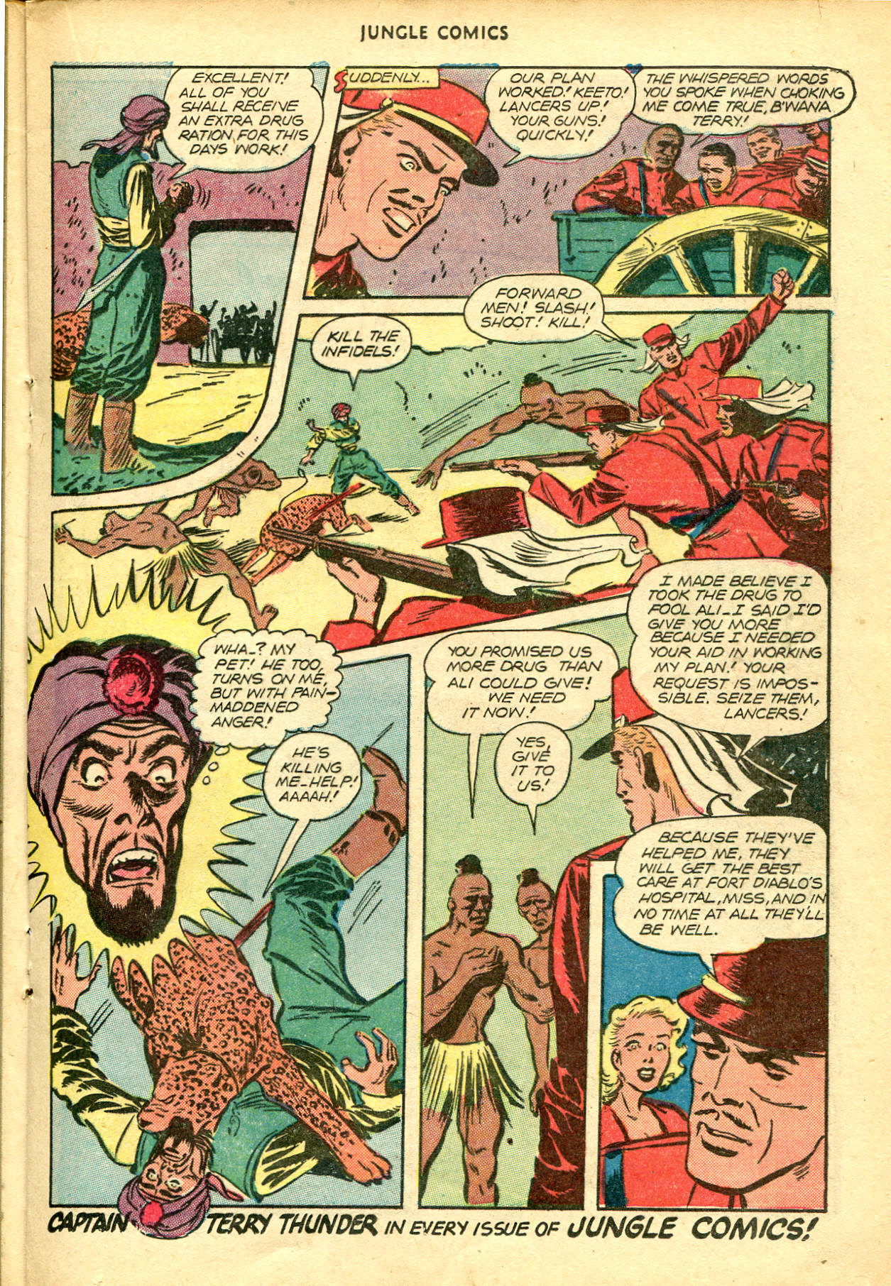 Read online Jungle Comics comic -  Issue #83 - 26
