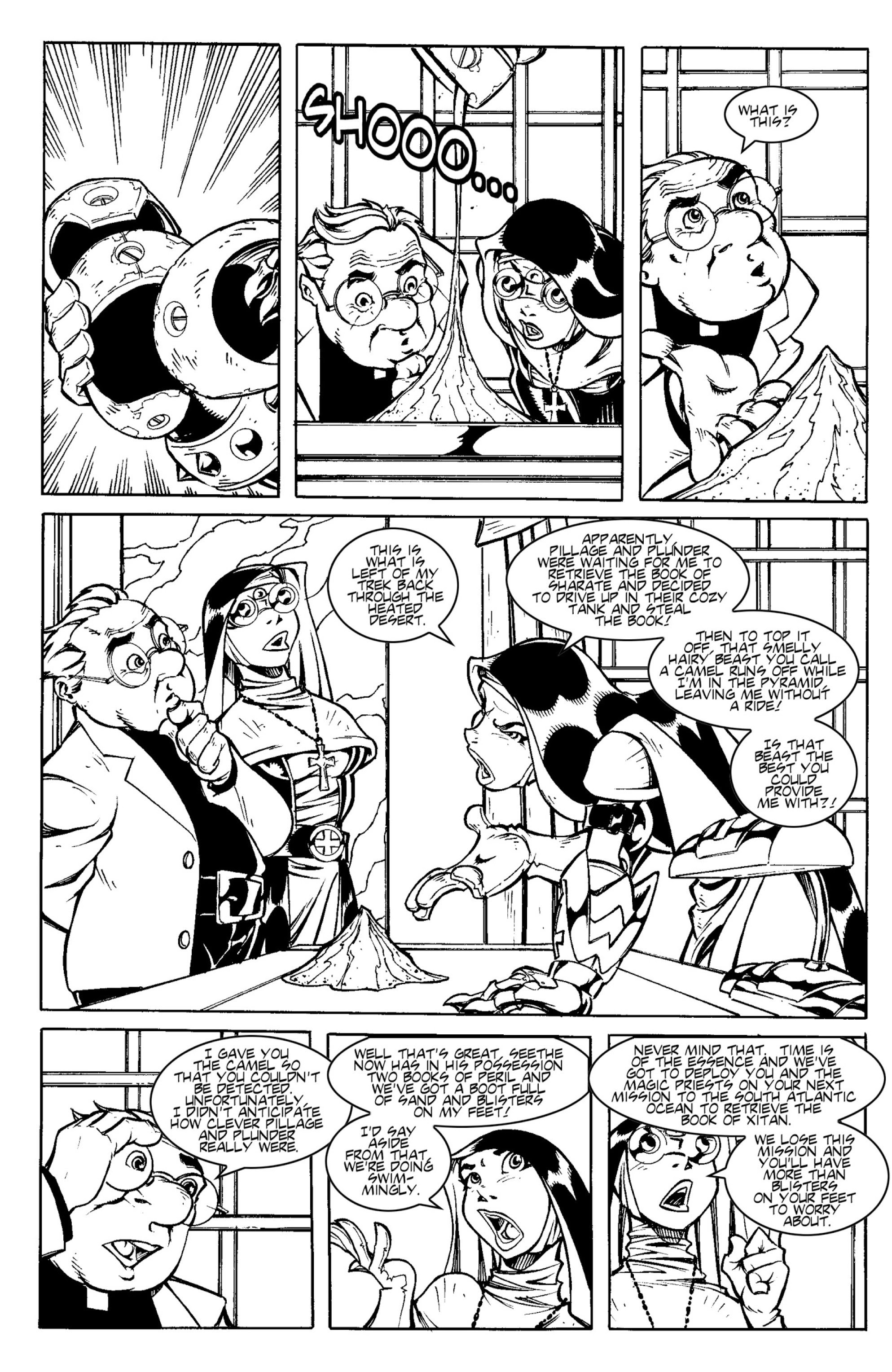 Read online Warrior Nun Areala: Armor of God comic -  Issue # TPB - 39